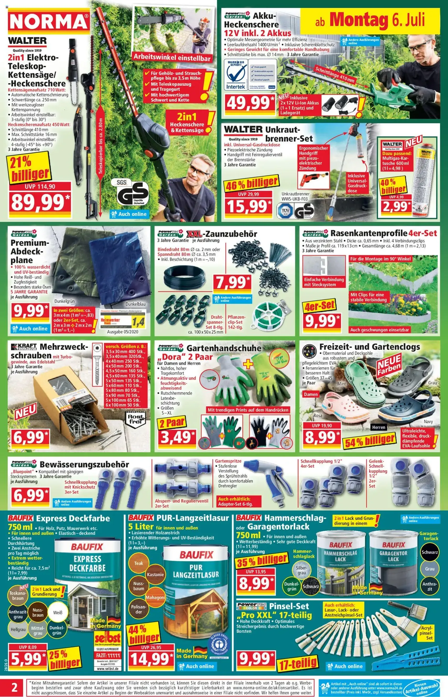 Norma Prospekt - Gültiger Prospekt ab 06.07.2026, Seite 2 von insgesamt 21