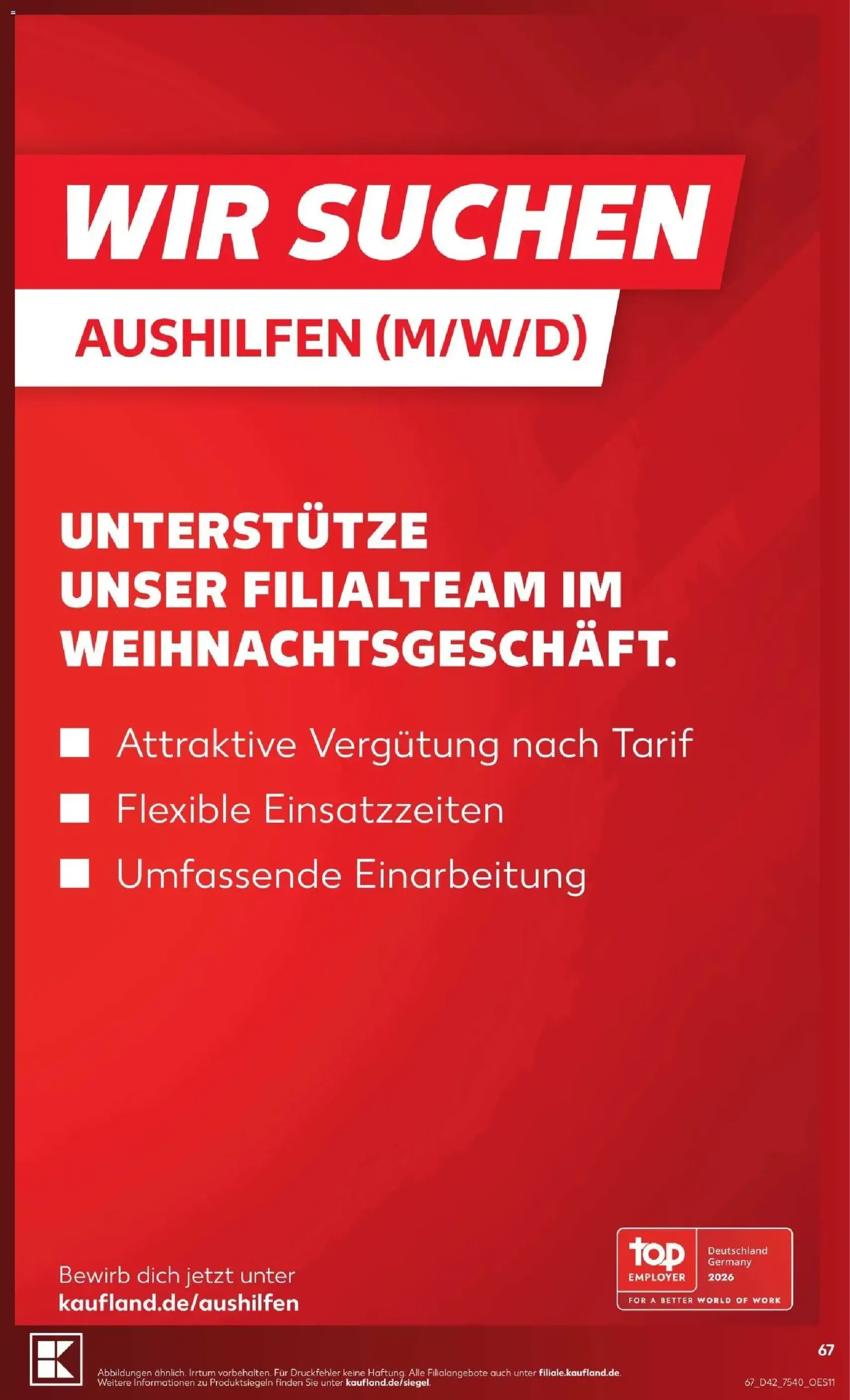 Kaufland Prospekt - Gültiger Prospekt ab 12.10.2026, Seite 73 von insgesamt 74