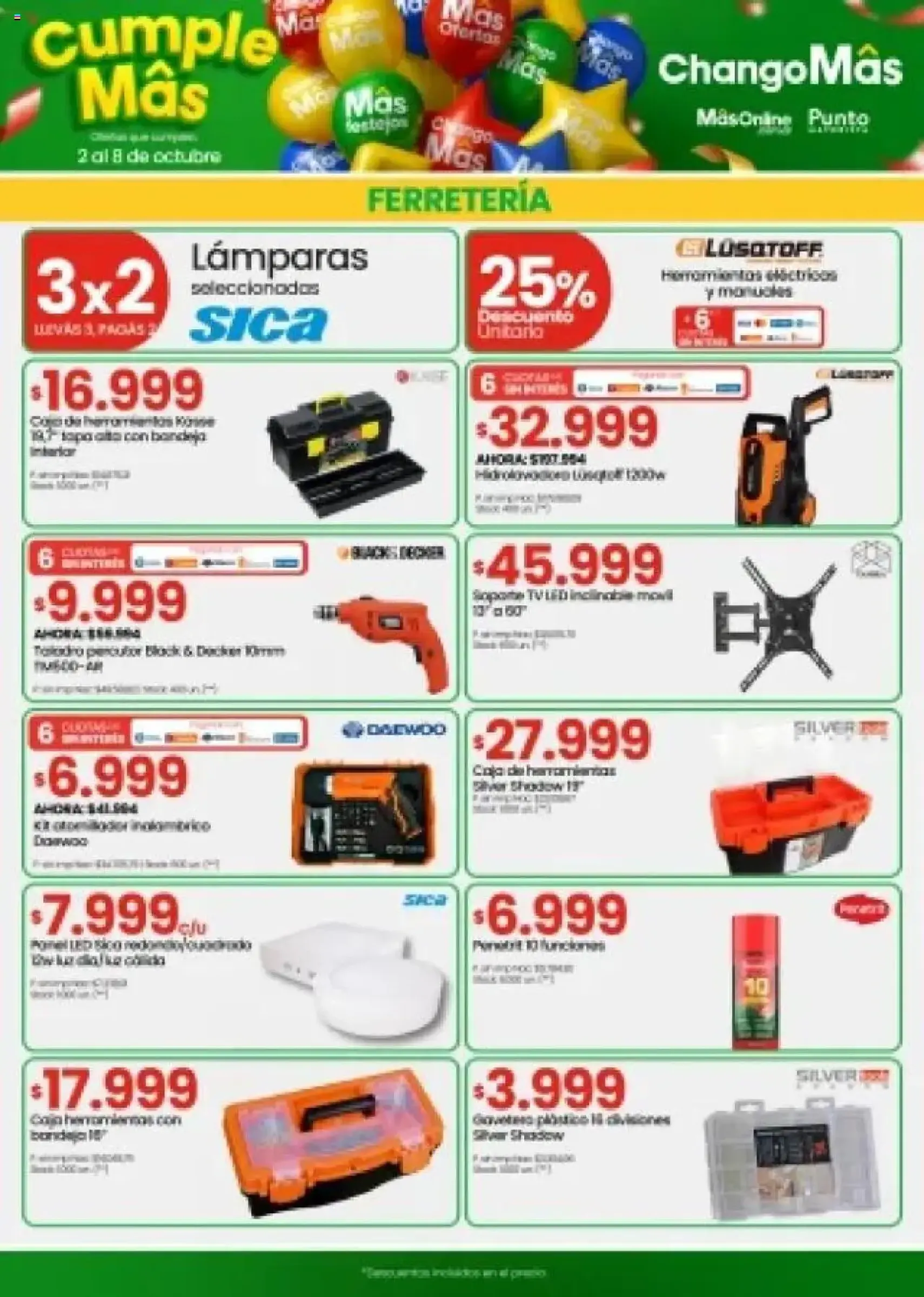 Changomas ofertas - folleto válido desde 02/10/2025 página 13 de 17