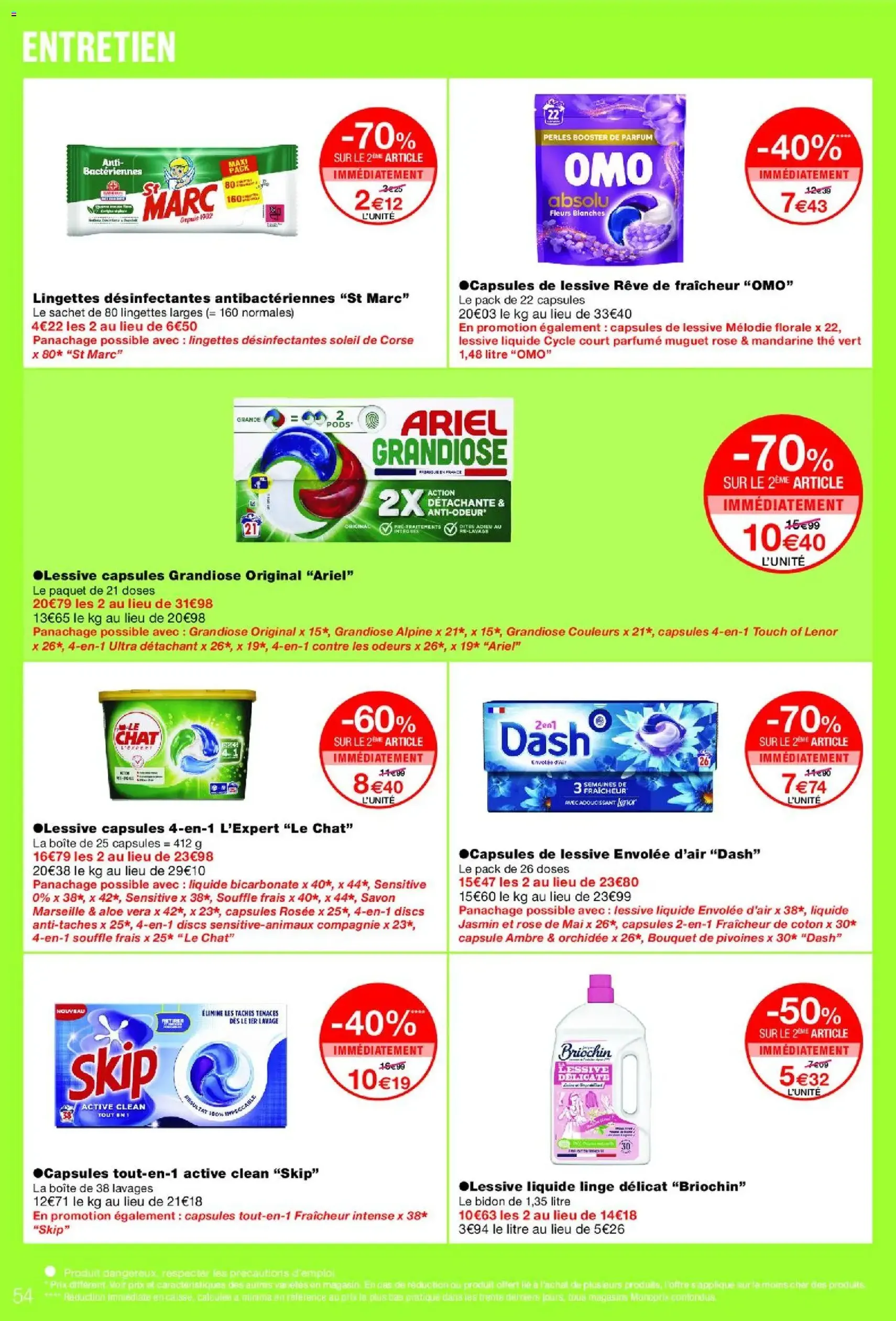 Monoprix catalogue - brochure valable à partir du 16/06/2026, page 54 sur 65