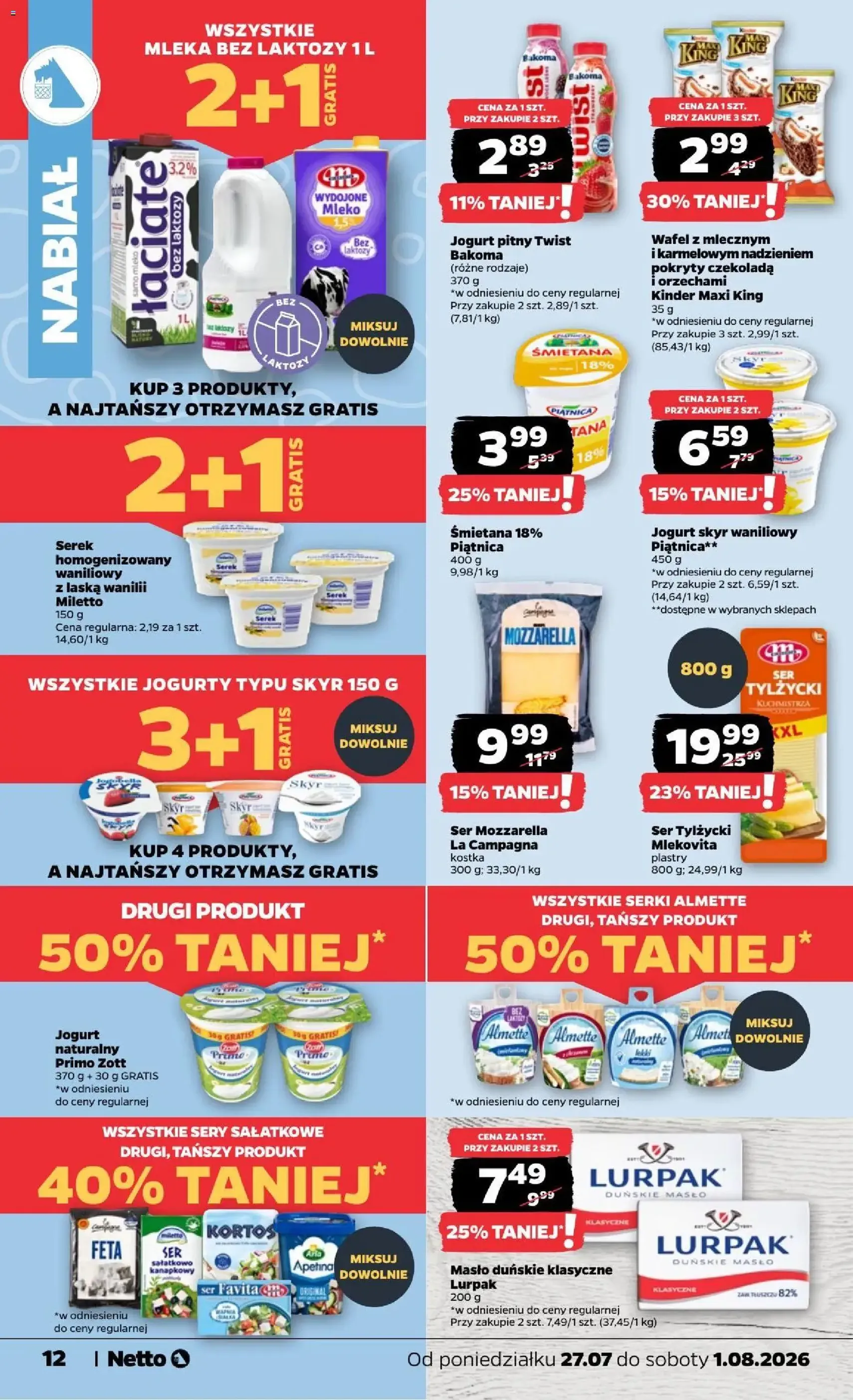 Netto gazetka od poniedziałku - ważny gazetka od 27.07.2026 strona 12 z 33