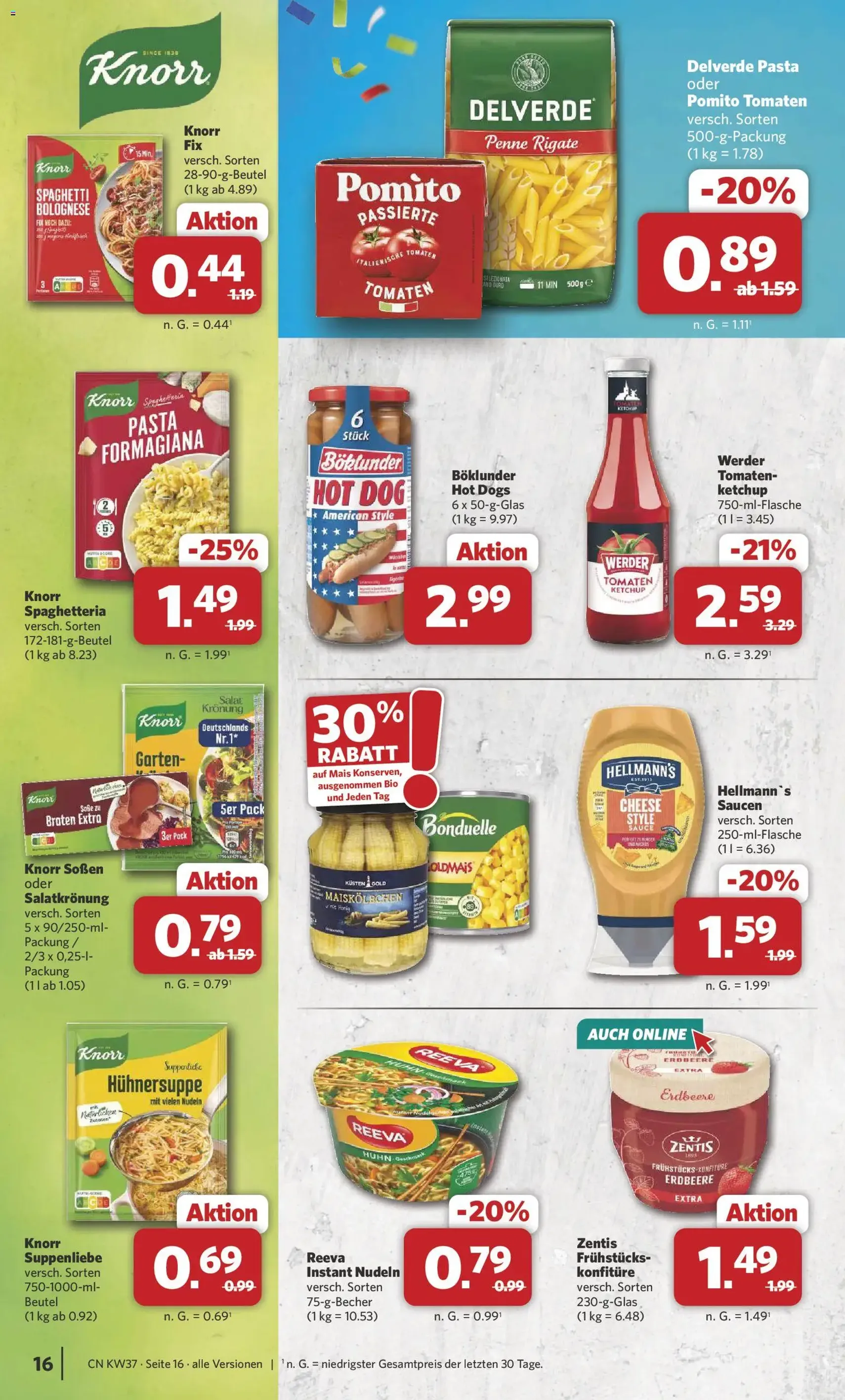 Combi Prospekt - Gültiger Prospekt ab 07.09.2026, Seite 16 von insgesamt 33