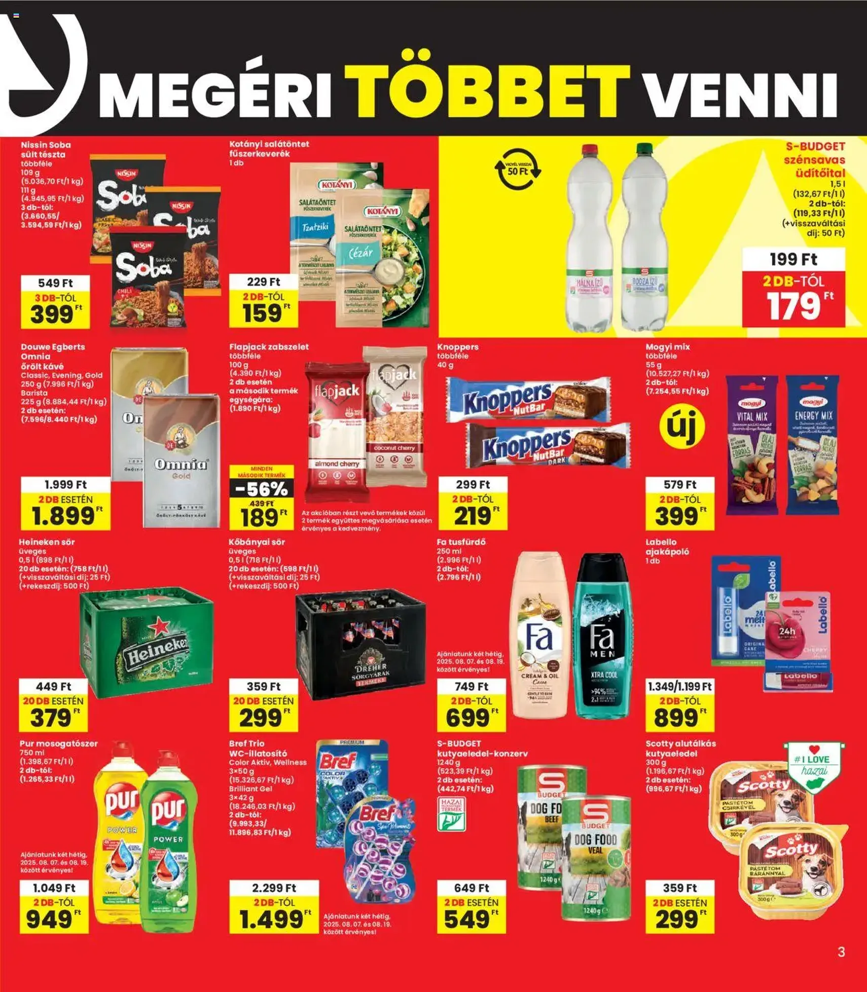 Interspar Akciós újság - 2025.08.07. érvényes szórólap 3 oldal 16 oldalból Interspar Akciós újság - 2025.08.07. érvényes szórólap 3 oldal 16 oldalból