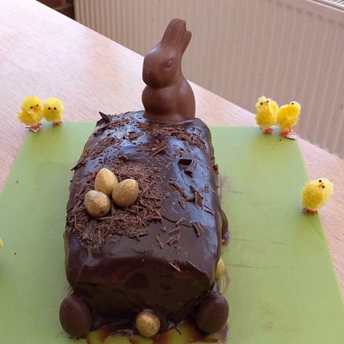 Plumcake di pasqua - procedimento 1