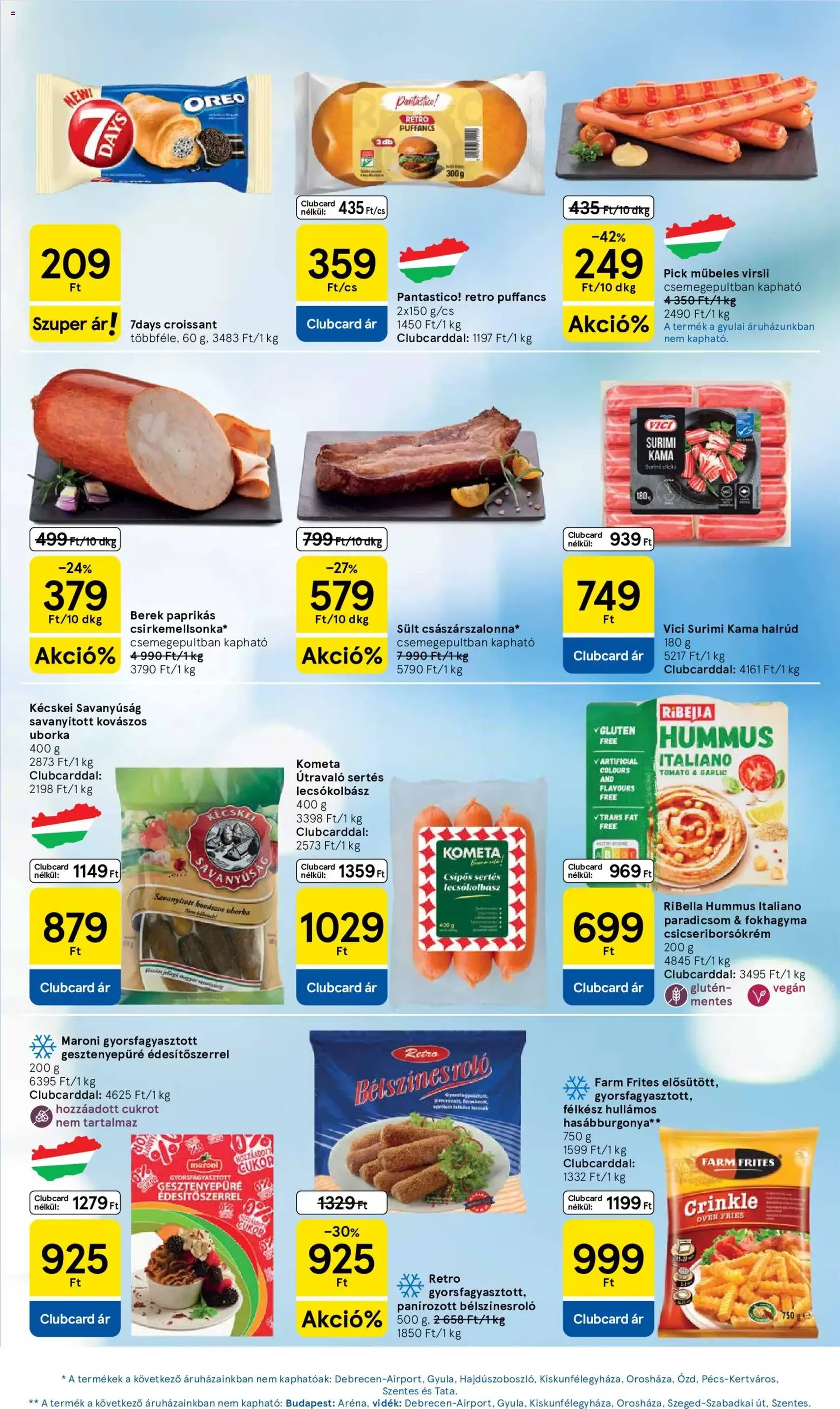 Tesco aktuális akciós újság - 2026.06.25. érvényes szórólap 17 oldal 30 oldalból