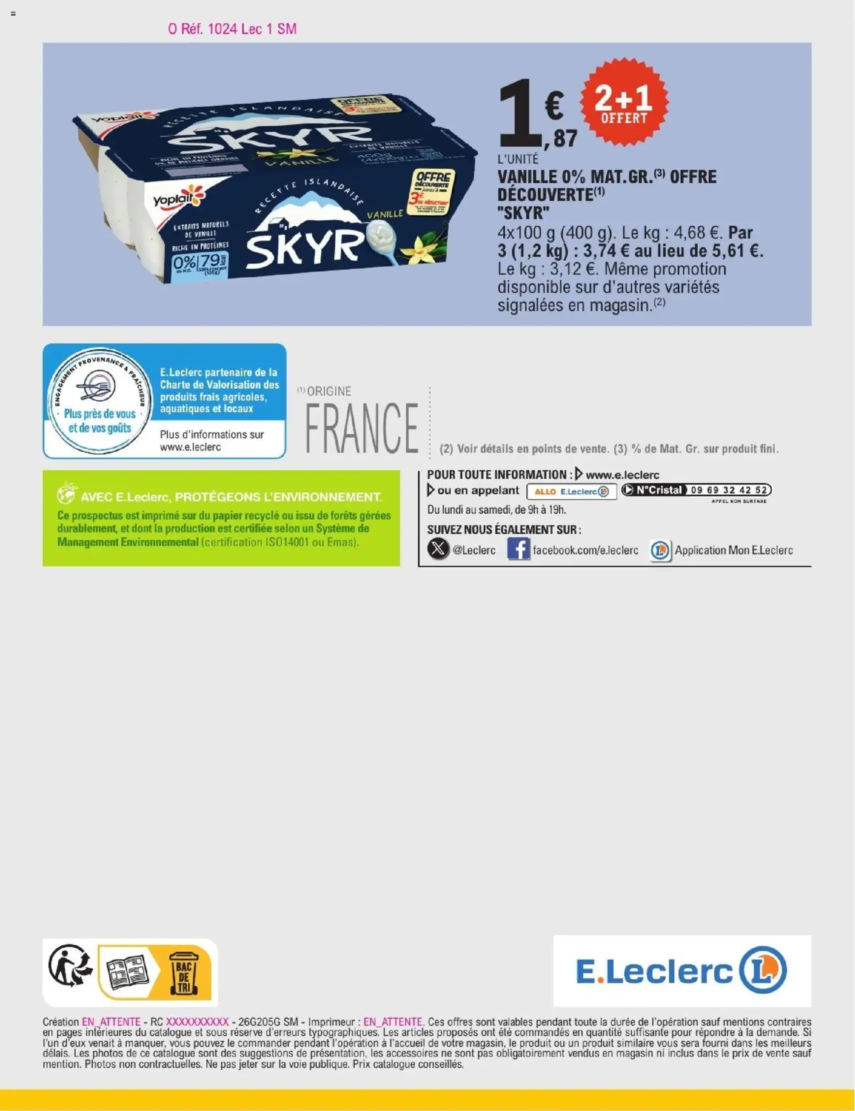 E.Leclerc catalogue - brochure valable à partir du 16/06/2026, page 12 sur 24