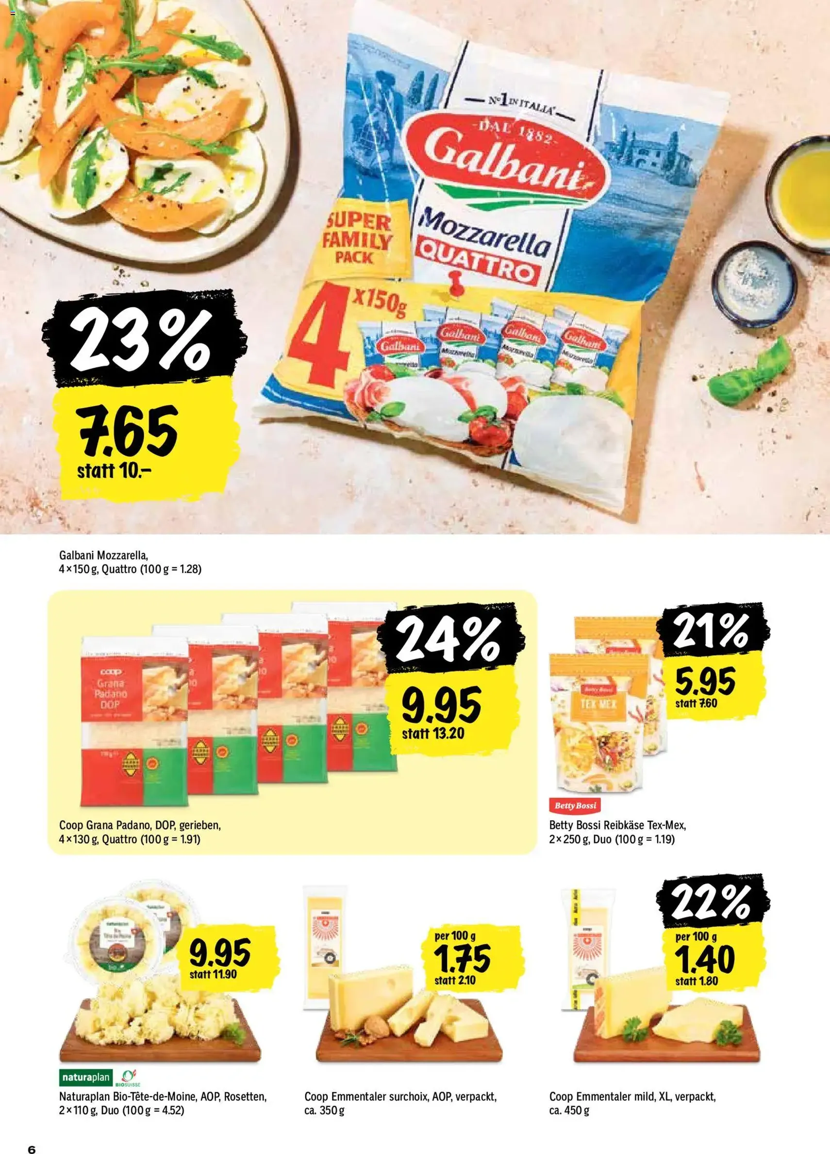 Coop aktionen - Gültiger Prospekt ab 18.06.2026, Seite 6 von insgesamt 24