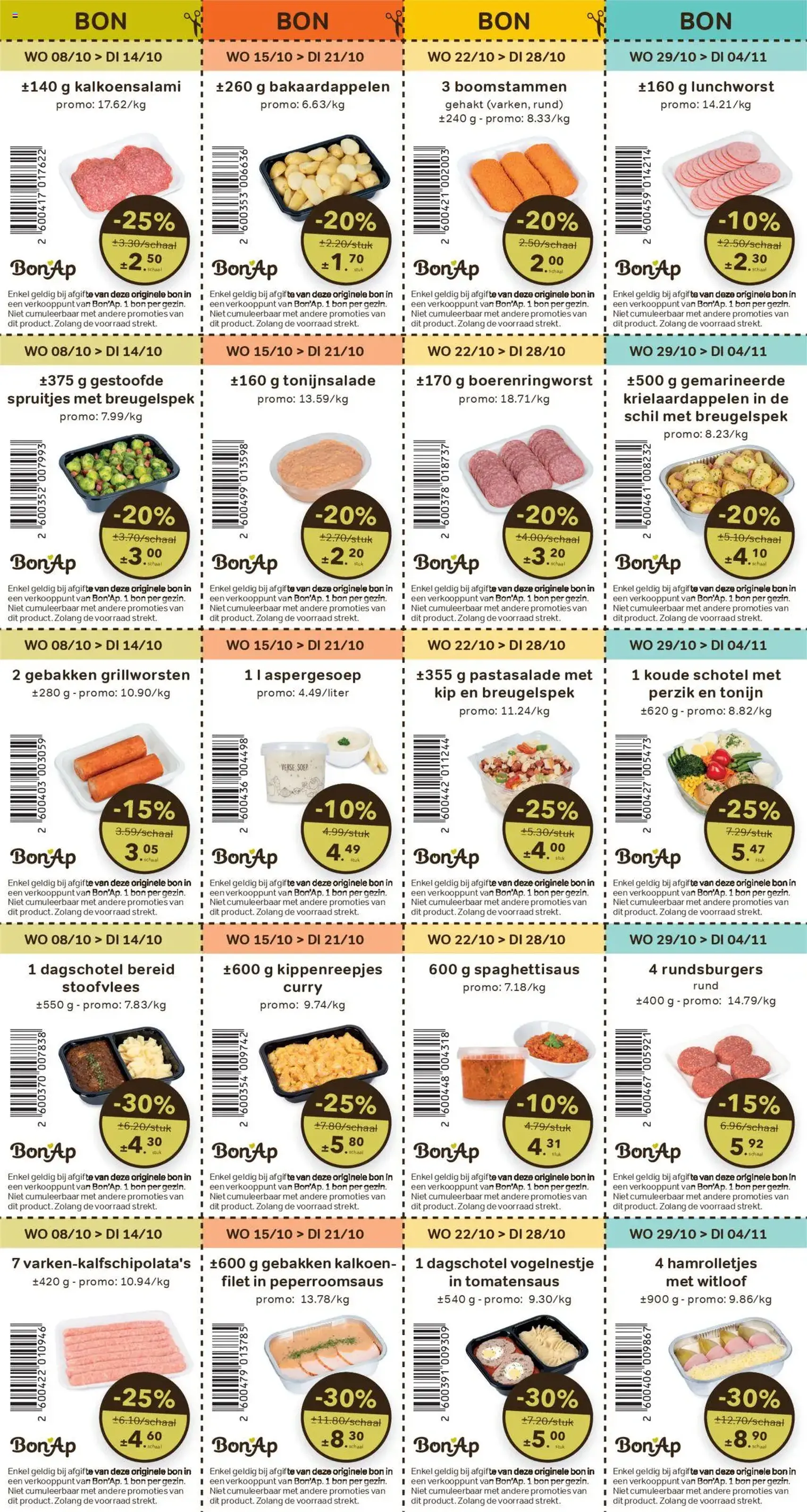 Bon Ap folder - geldige folder vanaf 08/10/2025 pagina 12 van 12