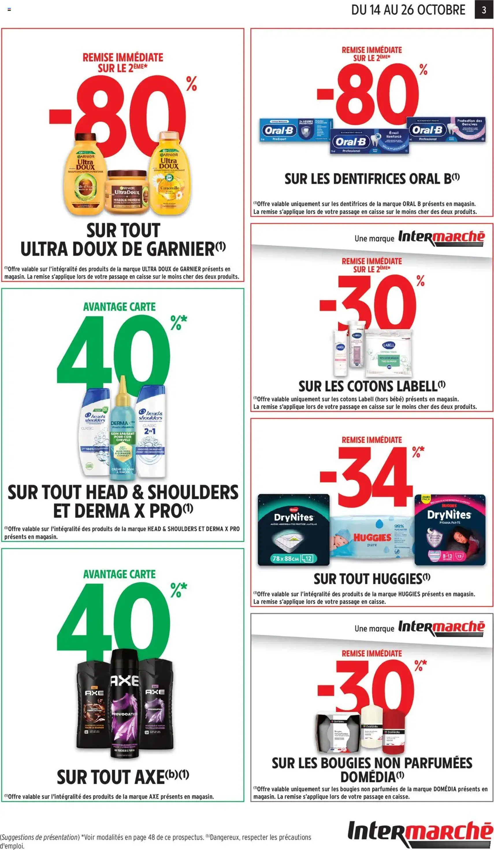 Intermarché catalogue semaine 42 - brochure valable à partir du 14/10/2025, page 3 sur 52