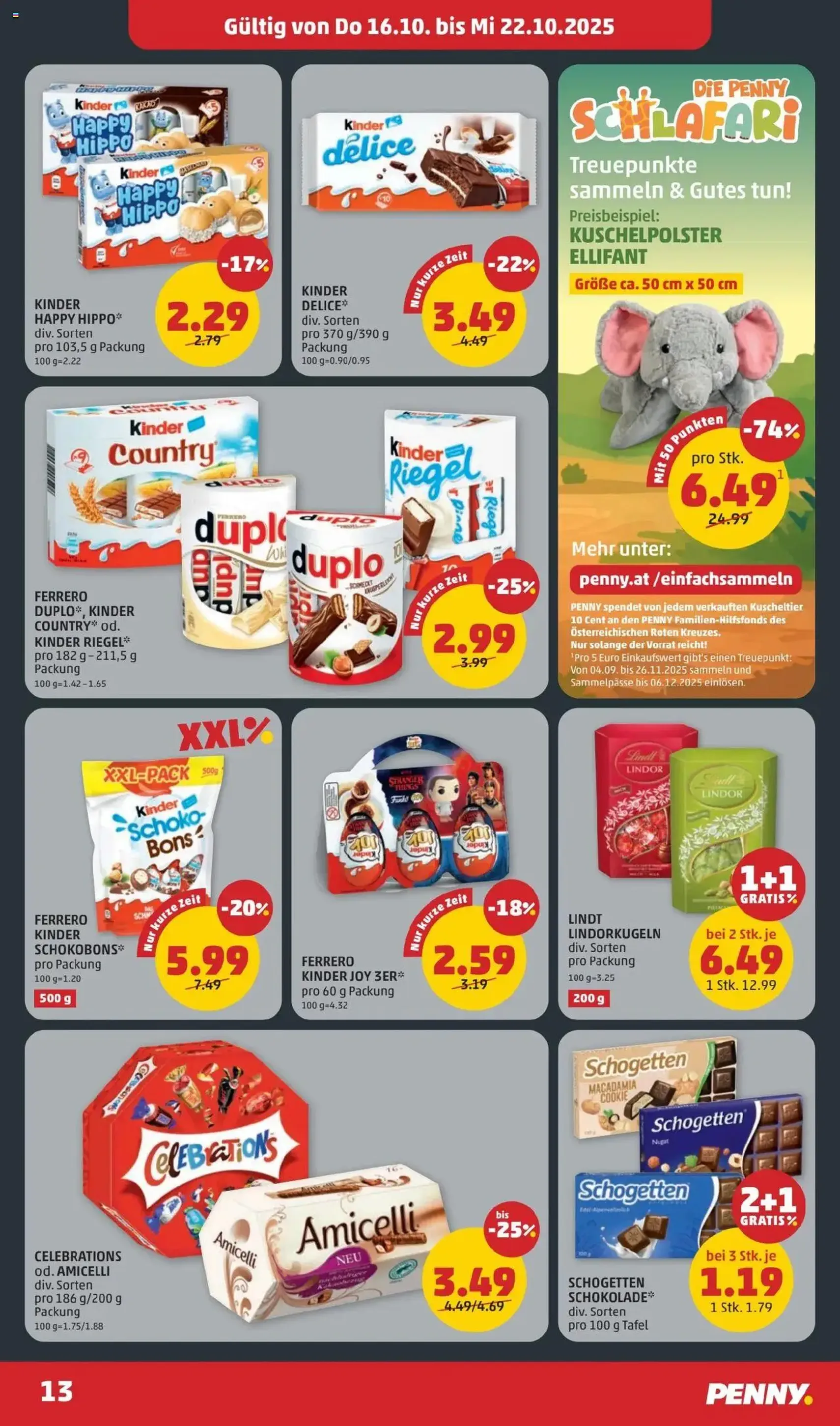 Penny Markt Flugblatt - Gültiger Prospekt ab 16.10.2025, Seite 13 von insgesamt 32