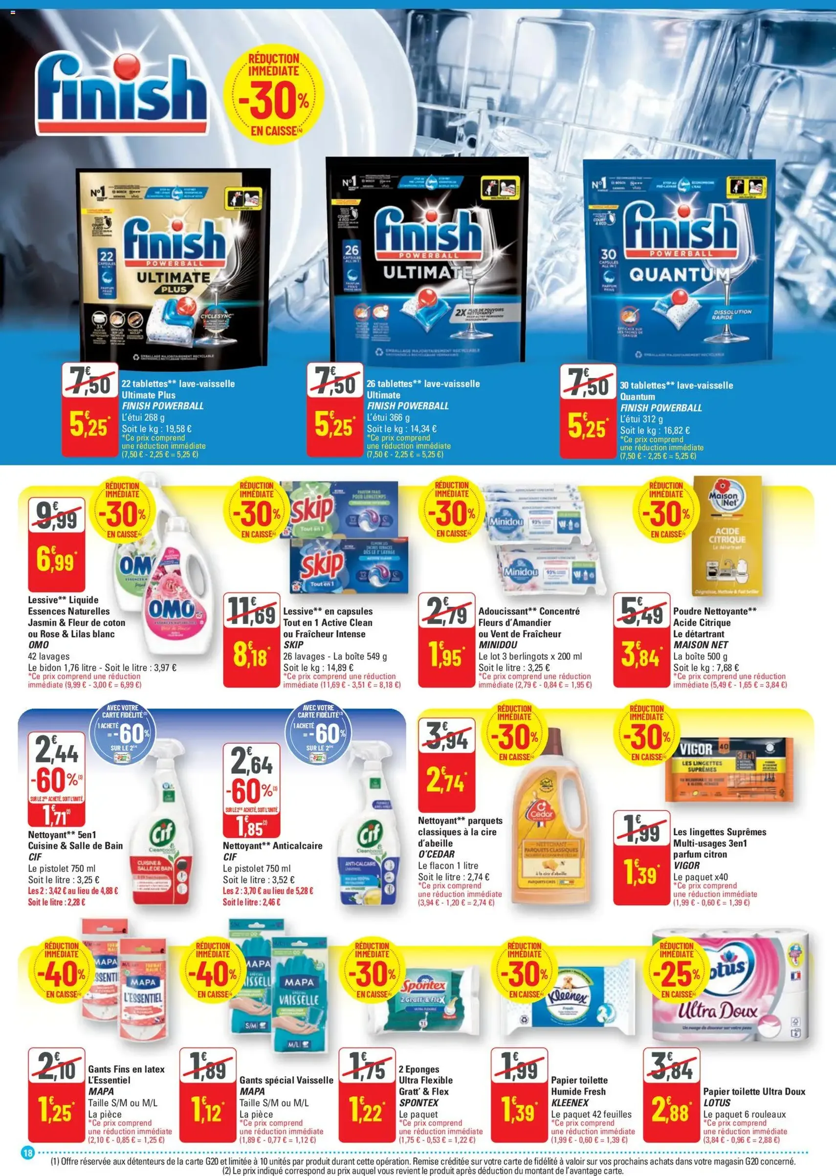 G20 Supermarchés catalogue - brochure valable à partir du 22/10/2025, page 18 sur 20 G20 Supermarchés catalogue - brochure valable à partir du 22/10/2025, page 18 sur 20