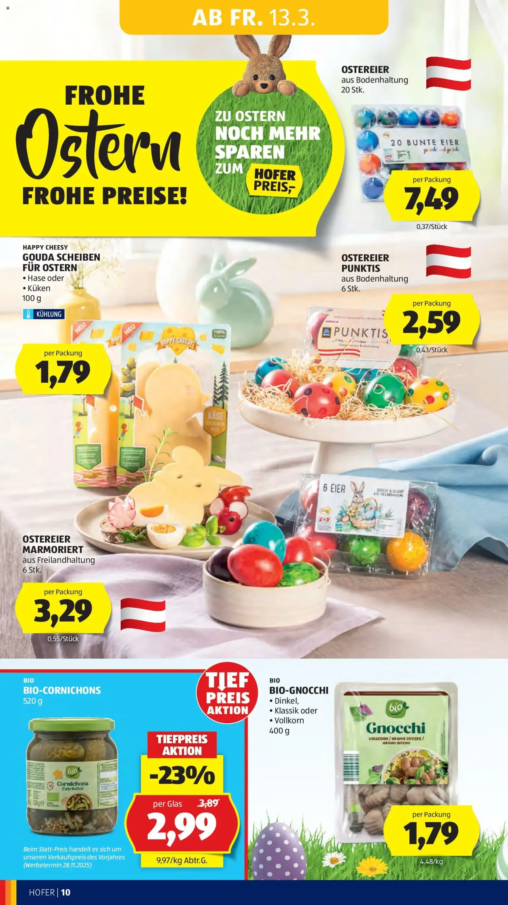 Hofer Flugblatt - Gültiger Prospekt ab 11.03.2026, Seite 12 von insgesamt 48