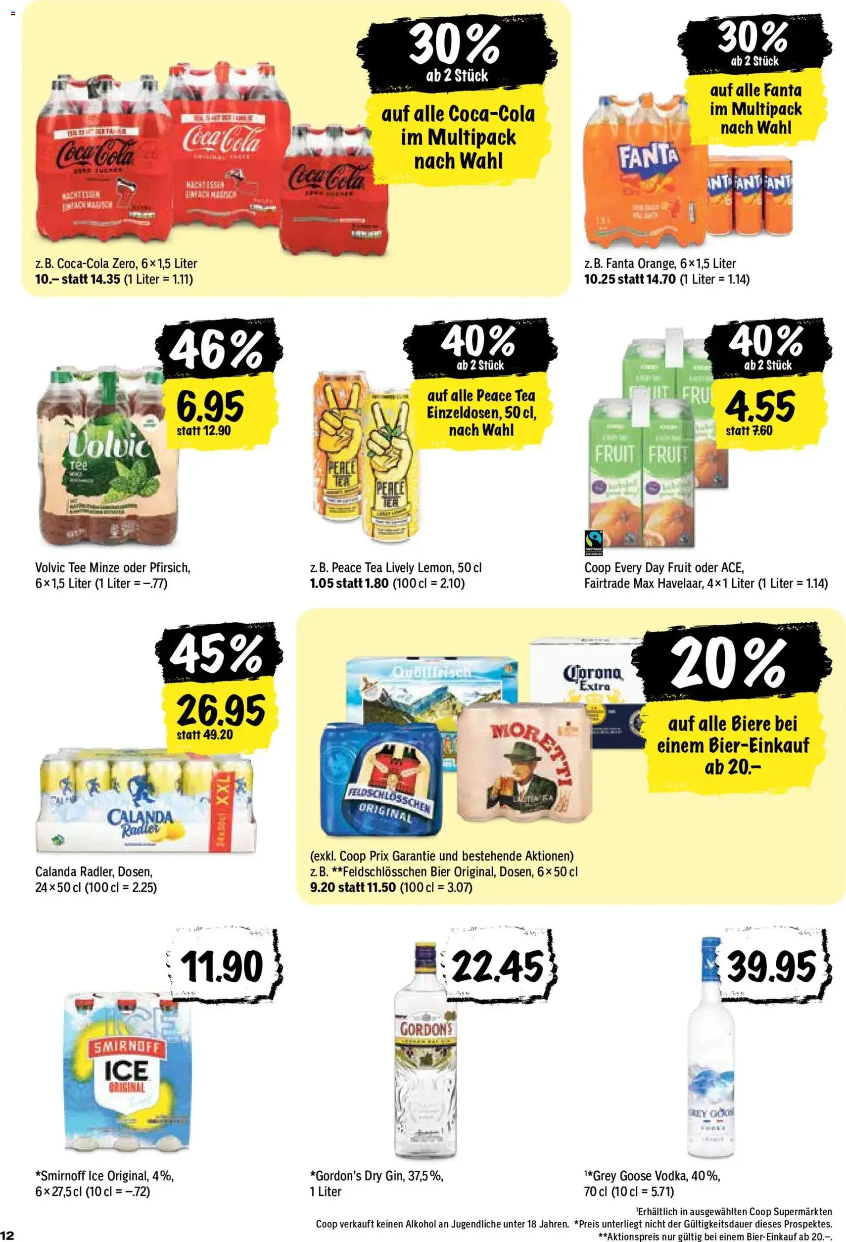 Coop aktionen - Gültiger Prospekt ab 13.08.2026, Seite 12 von insgesamt 28