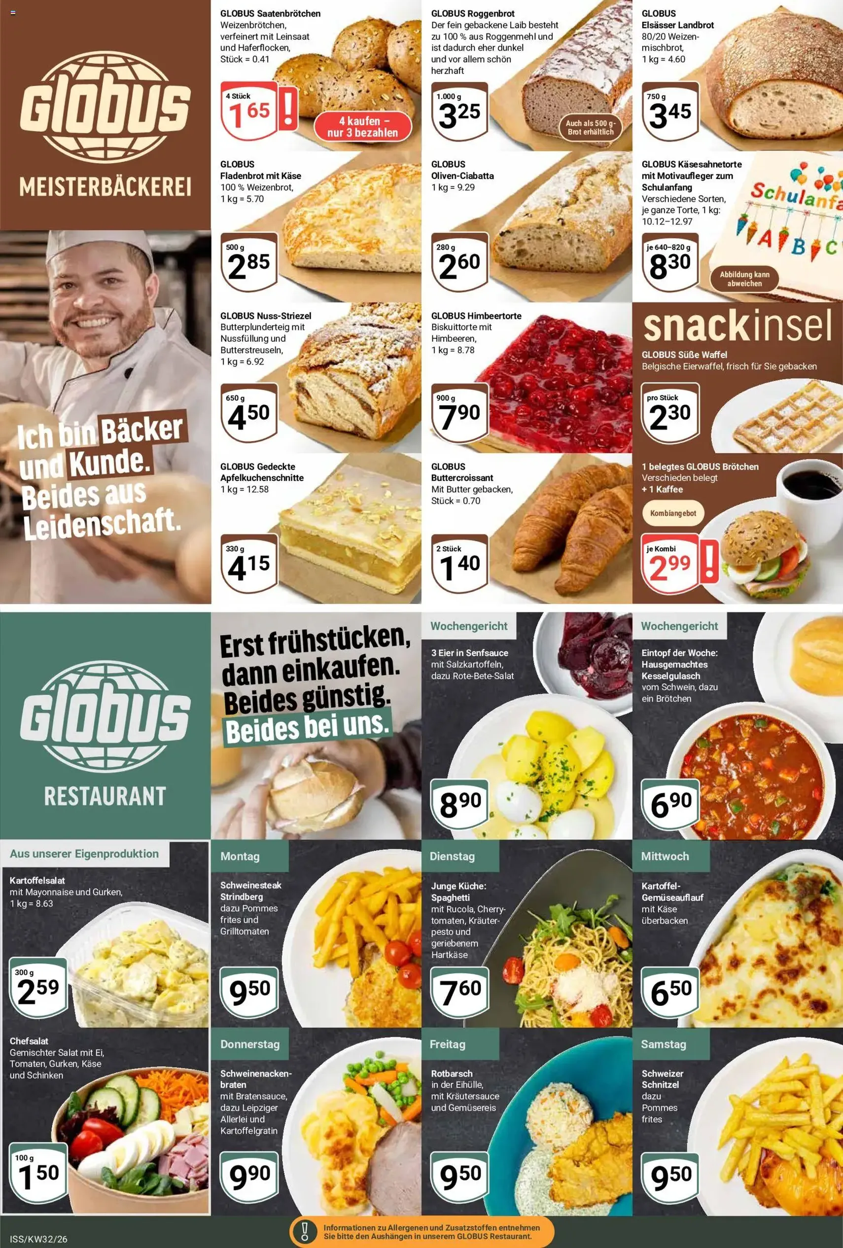 Globus Prospekt - Gültiger Prospekt ab 03.08.2026, Seite 7 von insgesamt 29