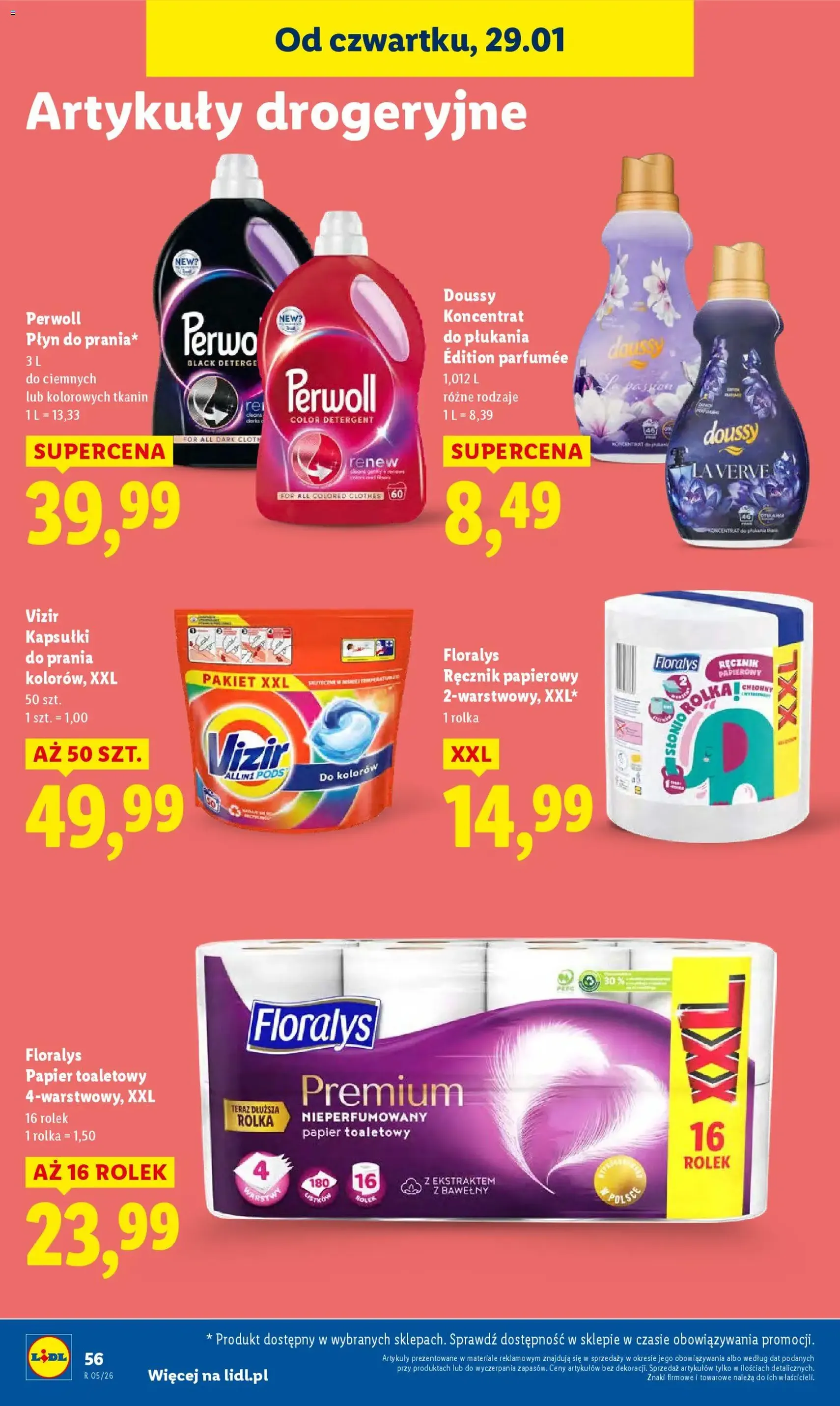 Lidl Gazetka - ważny gazetka od 29.01.2026 strona 56 z 63