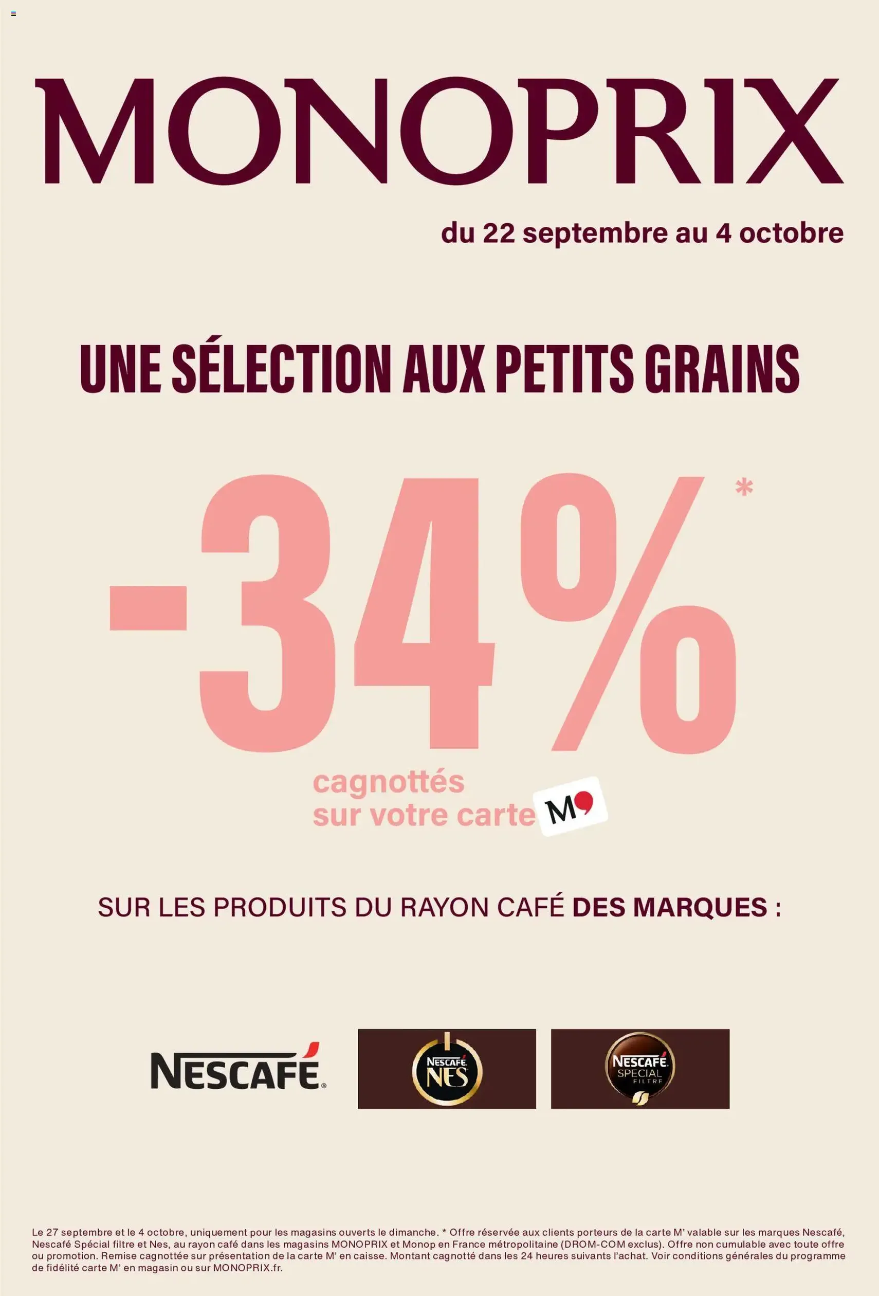 Monoprix catalogue - brochure valable à partir du 22/09/2026, page 32 sur 64