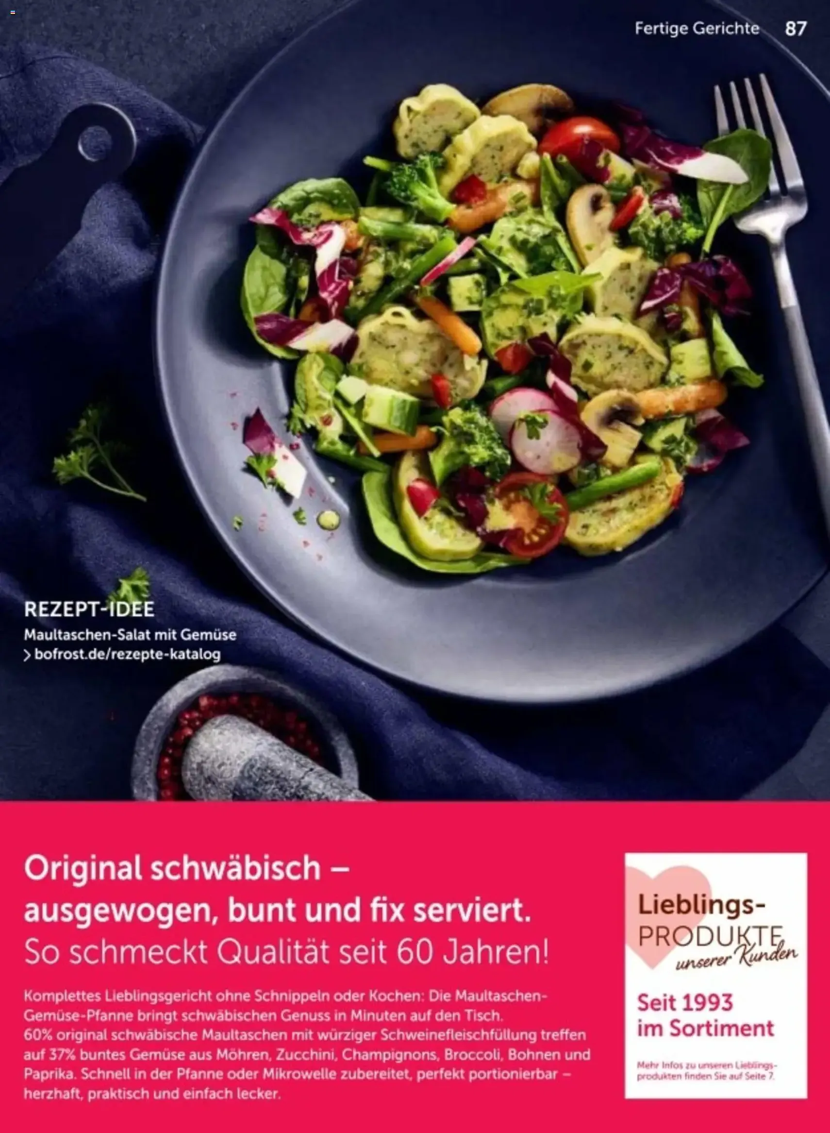 Bofrost Katalog - Gültiger Prospekt ab 06.03.2026, Seite 87 von insgesamt 150