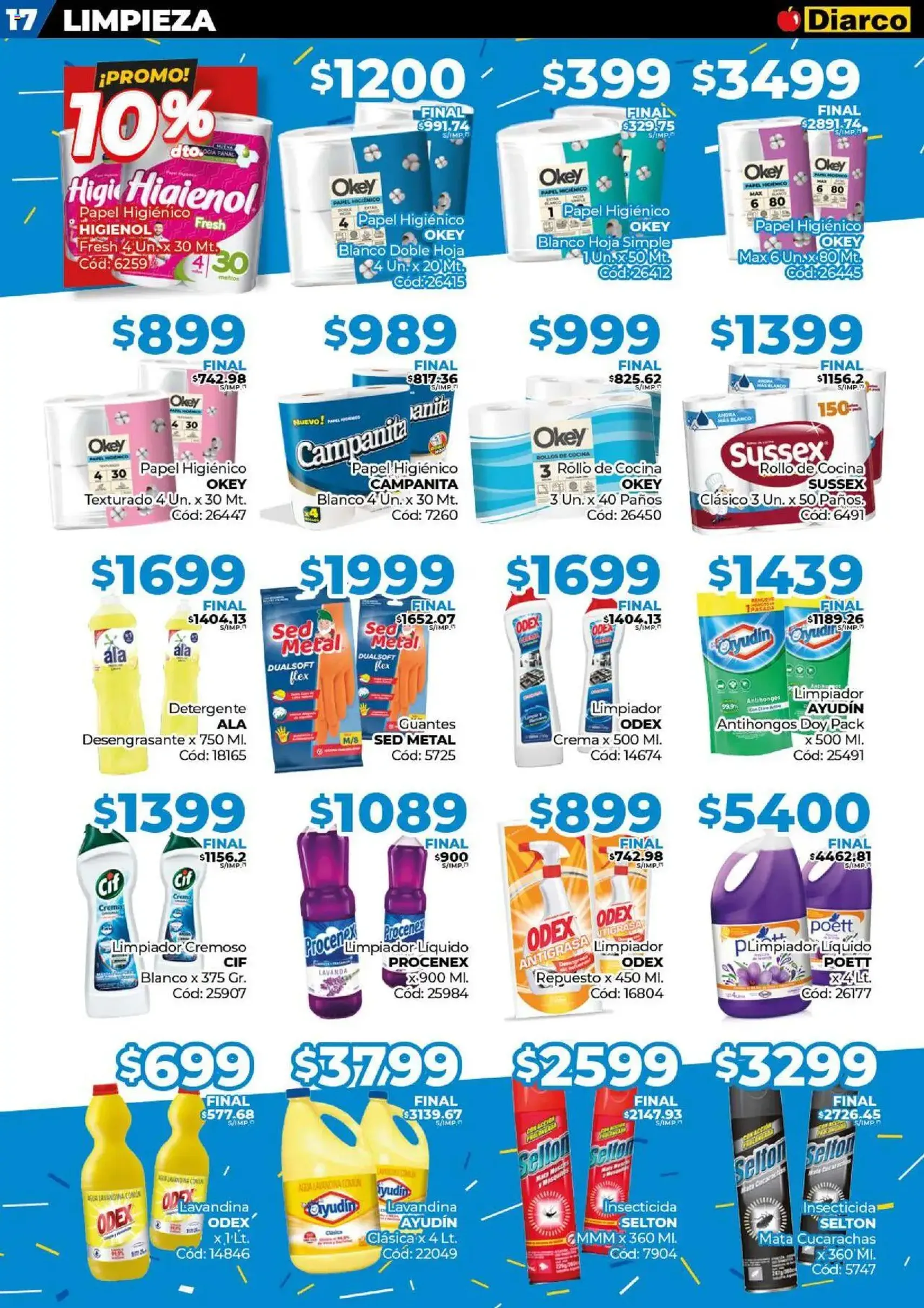 Diarco ofertas - folleto válido desde 04/08/2025 página 17 de 21