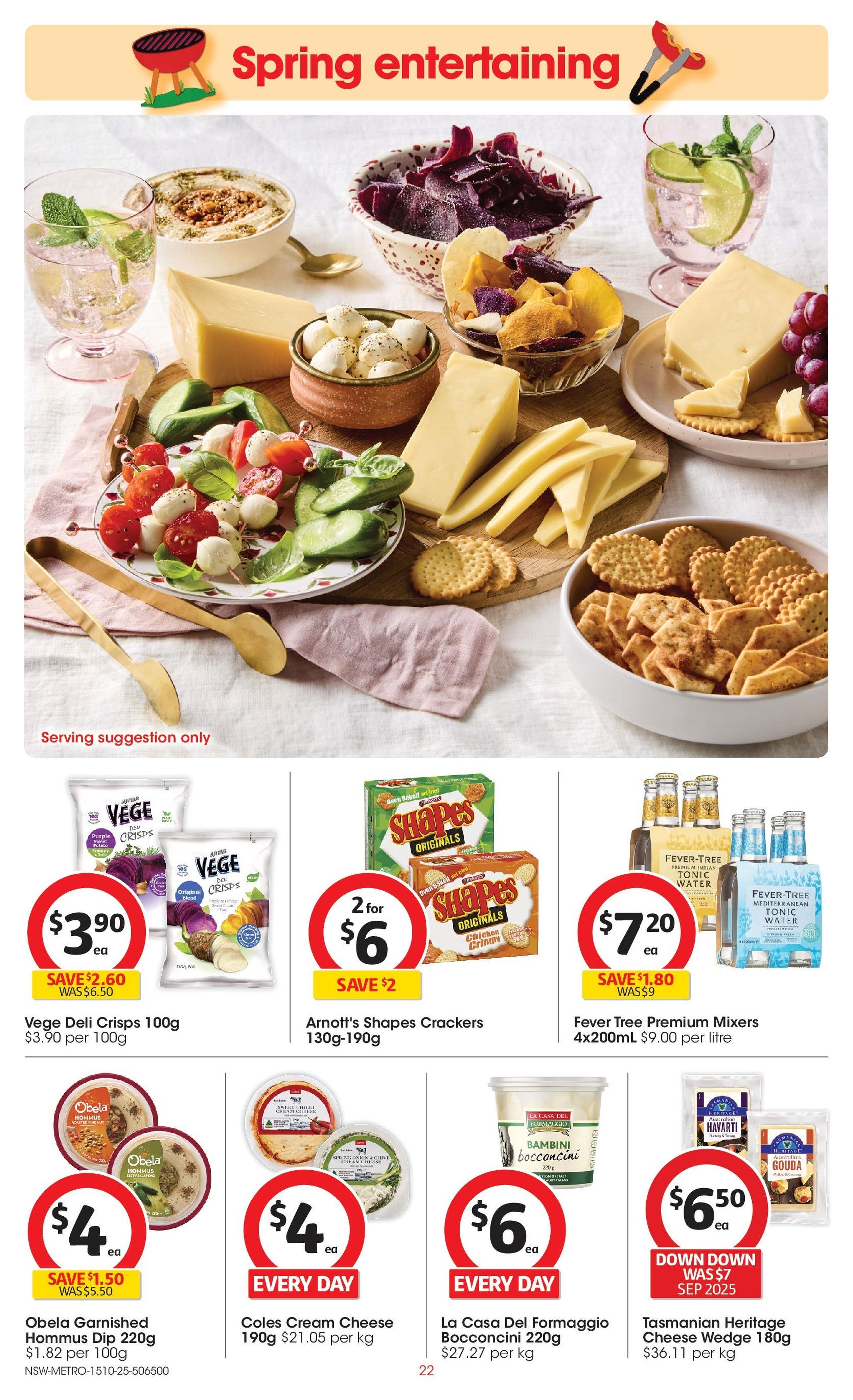 Coles Catalogue NSW - valid flyer from 15/10/2025, page 22 of 51 Coles Catalogue NSW - valid flyer from 15/10/2025, page 22 of 51