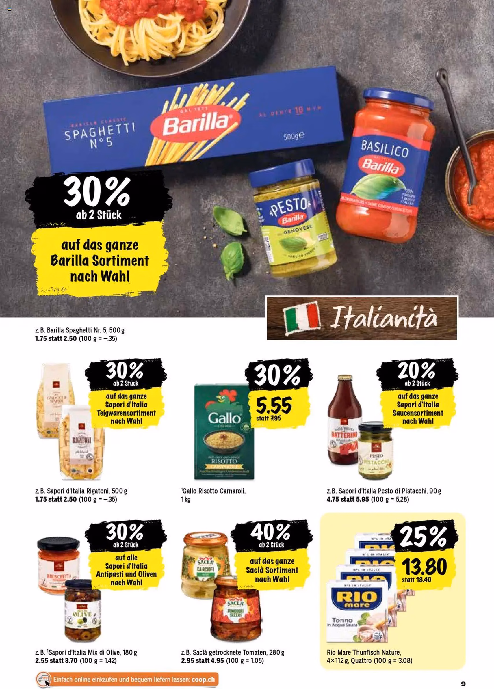 Coop Aktionen - Gültiger Prospekt ab 14.08.2025, Seite 9 von insgesamt 28 Coop Aktionen - Gültiger Prospekt ab 14.08.2025, Seite 9 von insgesamt 28
