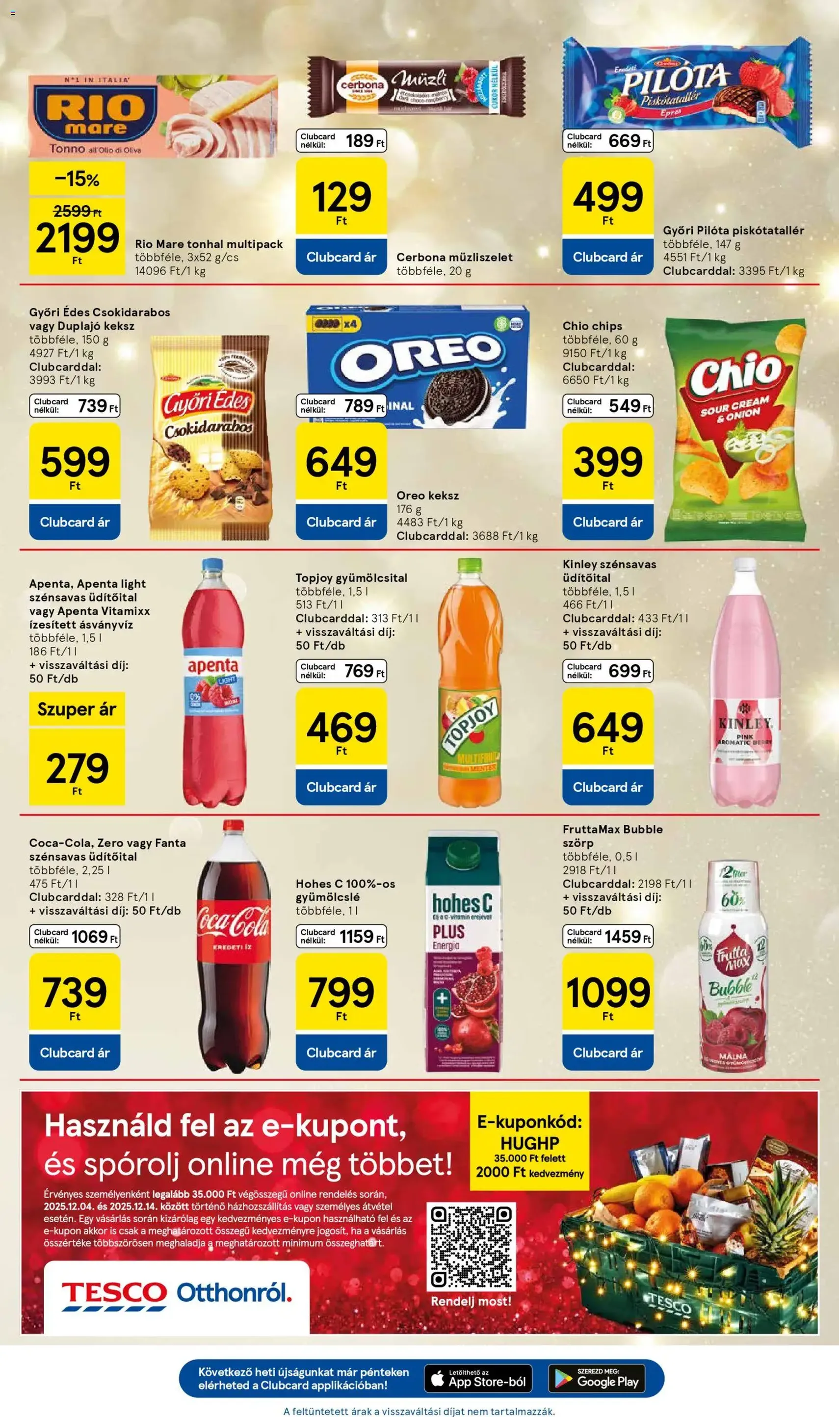 Tesco Hipermarket - Akciós újság - 2025.12.04. érvényes szórólap 5 oldal 44 oldalból