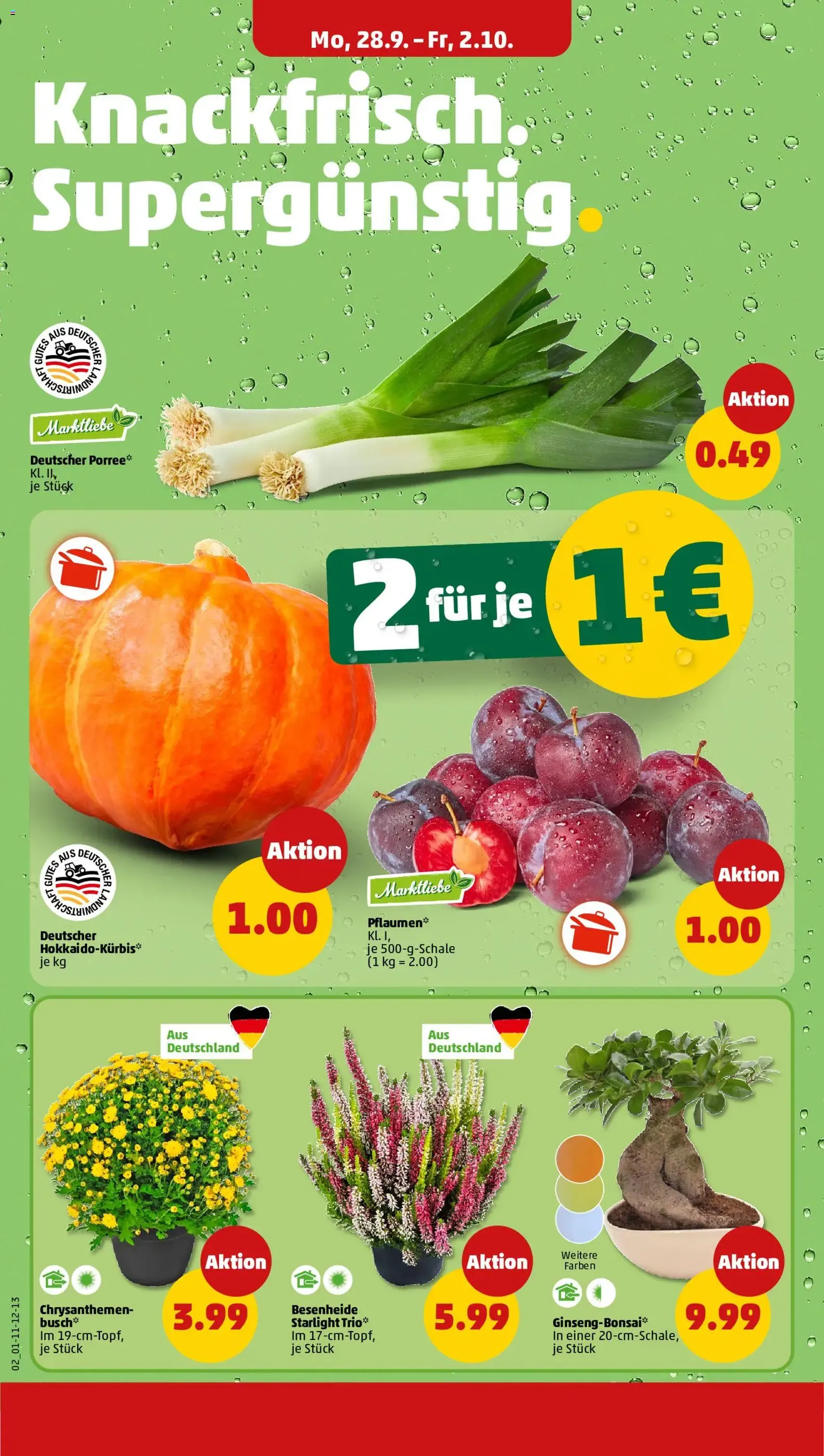 Penny Prospekt - Gültiger Prospekt ab 28.09.2026, Seite 4 von insgesamt 46