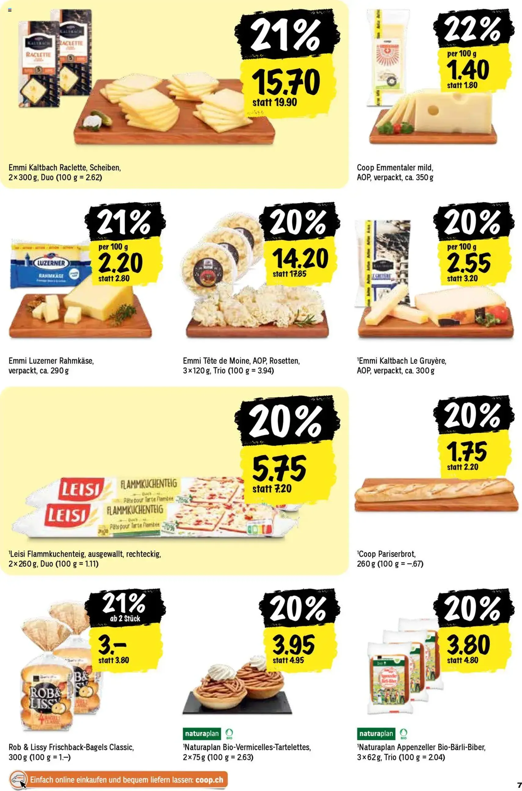 Coop Aktionen - Gültiger Prospekt ab 16.10.2025, Seite 7 von insgesamt 24 Coop Aktionen - Gültiger Prospekt ab 16.10.2025, Seite 7 von insgesamt 24