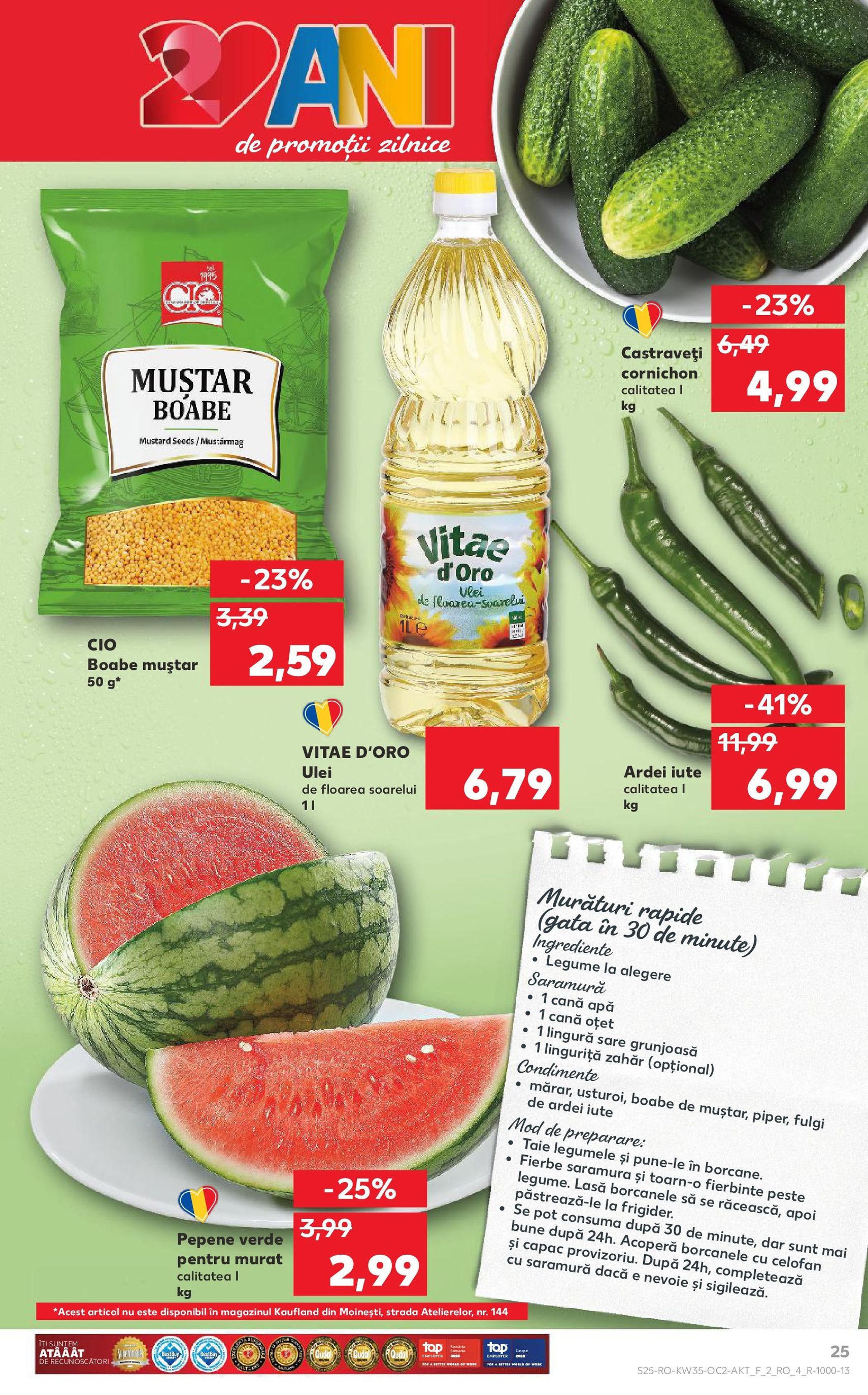 Catalog Kaufland - Bucureşti - cataloage valabile începând cu 27.08.2025 pagina 25 din 64 Catalog Kaufland - Bucureşti - cataloage valabile începând cu 27.08.2025 pagina 25 din 64