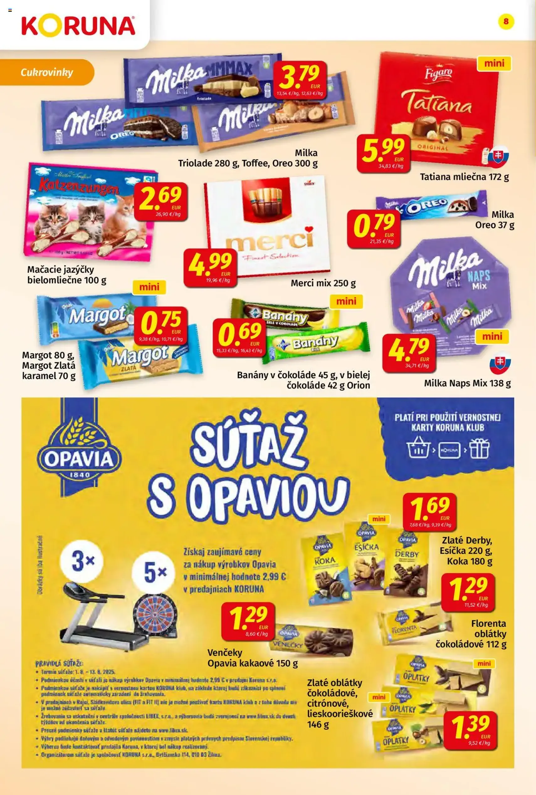 Koruna leták - platný leták od 01.08.2025 strana 8 z 24 Koruna leták - platný leták od 01.08.2025 strana 8 z 24