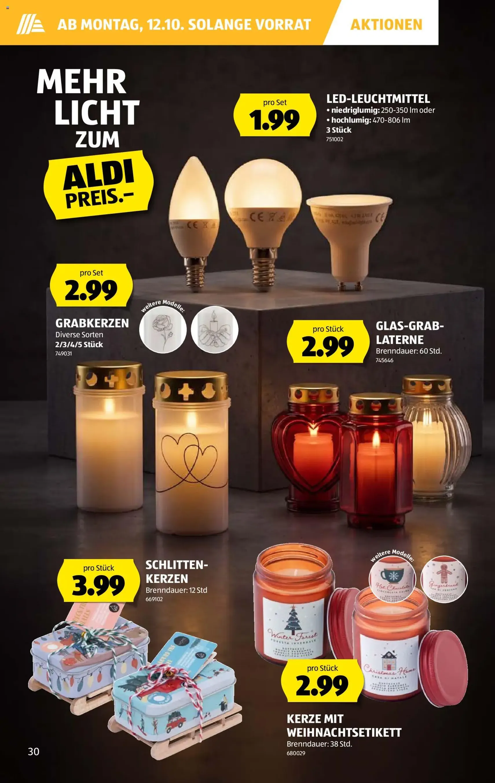Aldi aktionen - Gültiger Prospekt ab 08.10.2026, Seite 30 von insgesamt 34