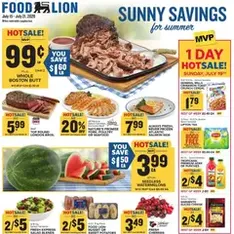 Food Lion Weekly Ad - Flyer preview valid from 07/15/2026