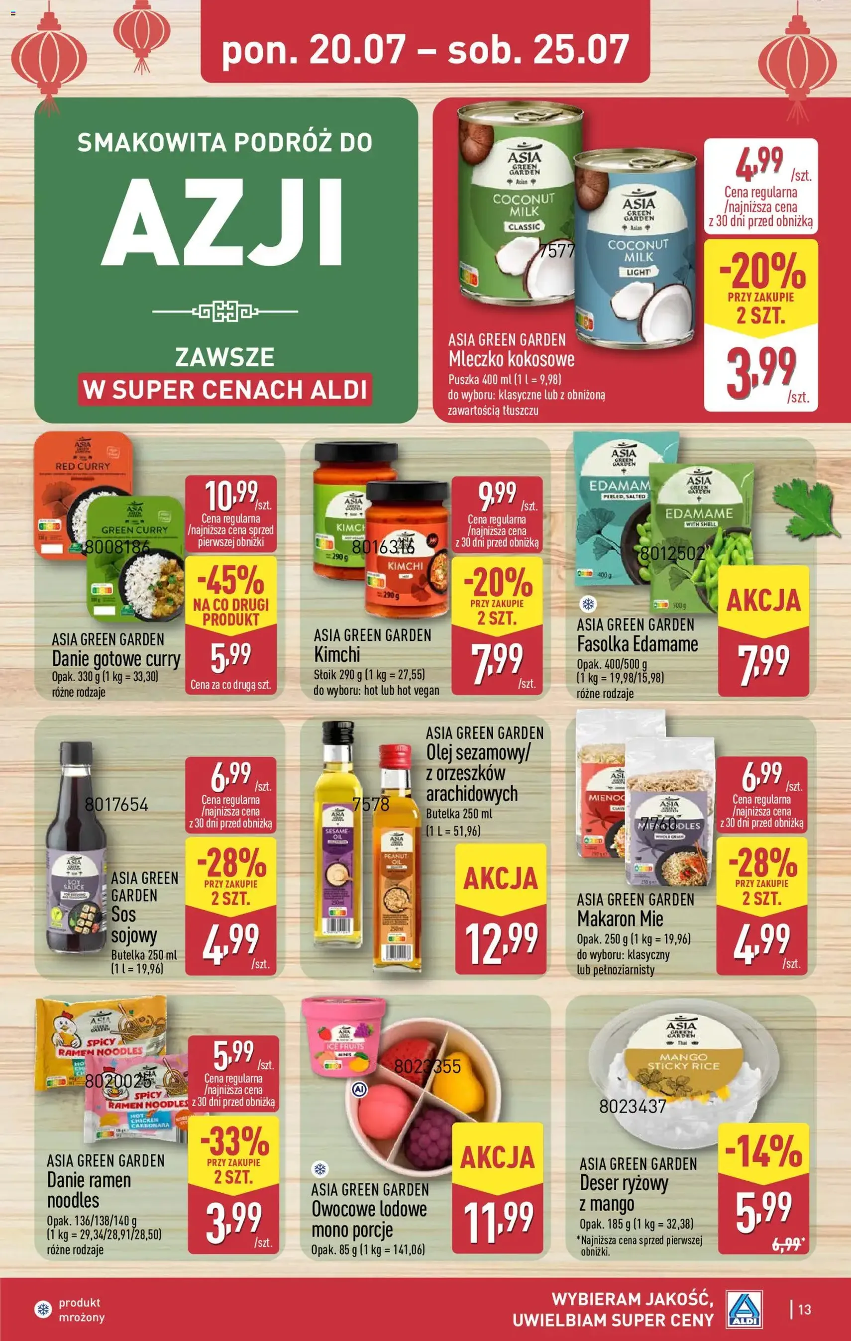 Aldi gazetka - ważny gazetka od 20.07.2026 strona 13 z 44