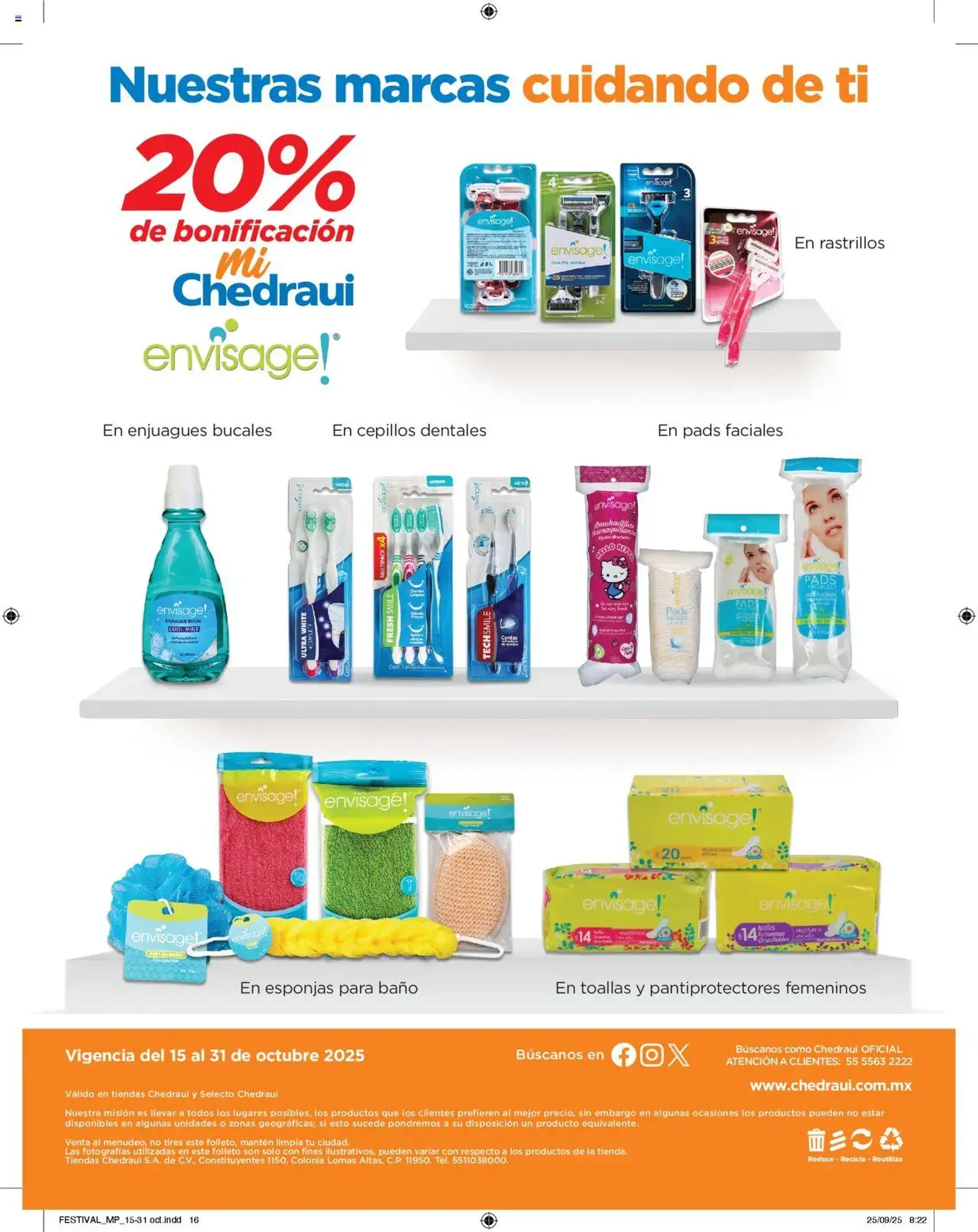Chedraui - Folleto Nuestras marcas propias - folleto válido desde 15/10/2025 página 16 de 16
