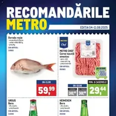 Metro catalog - Recomandările - previzualizare cataloage valabilă începând cu 04.08.2025