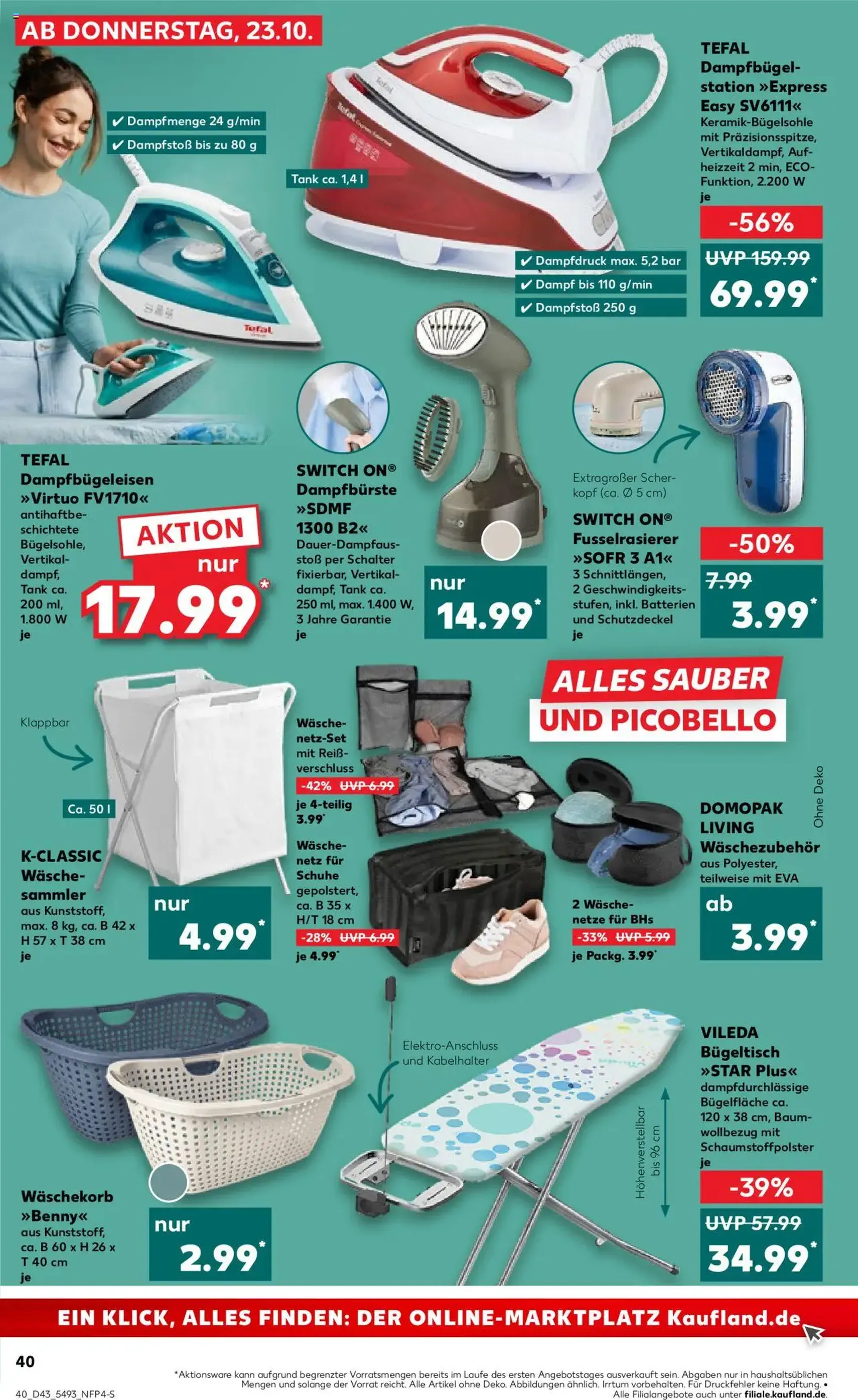 Kaufland Prospekt - Gültiger Prospekt ab 23.10.2025, Seite 40 von insgesamt 61 Kaufland Prospekt - Gültiger Prospekt ab 23.10.2025, Seite 40 von insgesamt 61
