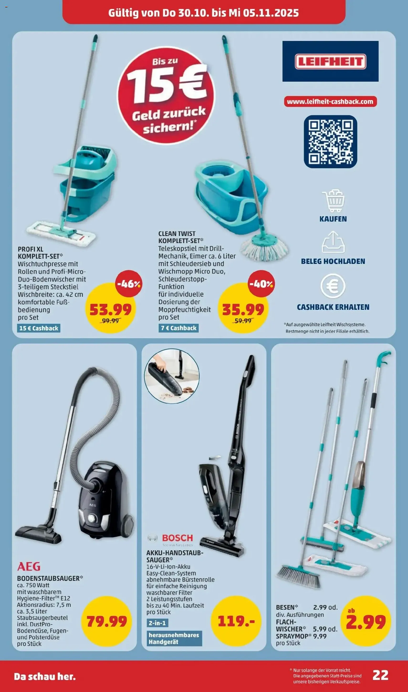 Penny Markt Flugblatt - Gültiger Prospekt ab 30.10.2025, Seite 22 von insgesamt 32 Penny Markt Flugblatt - Gültiger Prospekt ab 30.10.2025, Seite 22 von insgesamt 32