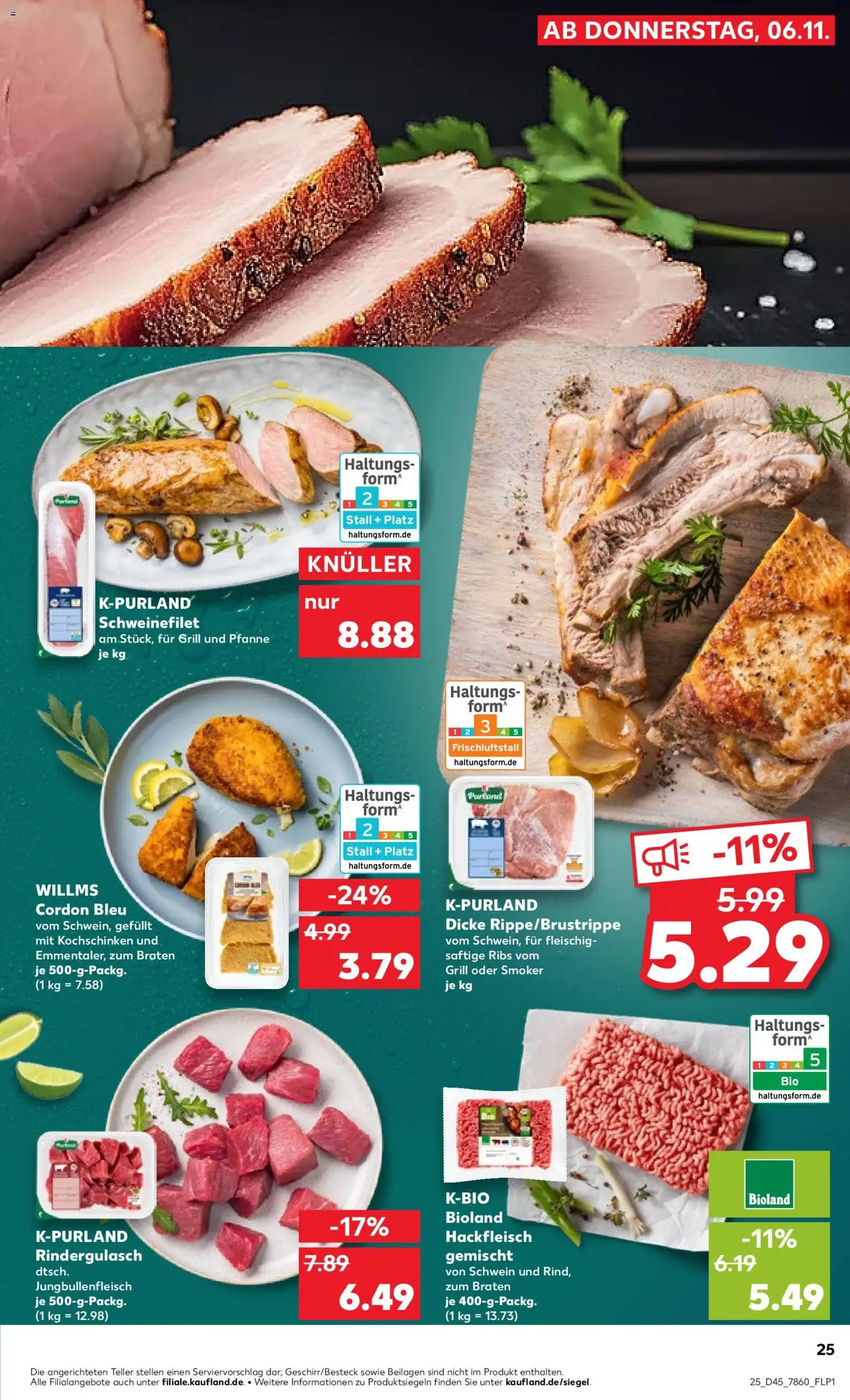 Kaufland Prospekt - Gültiger Prospekt ab 06.11.2025, Seite 25 von insgesamt 64