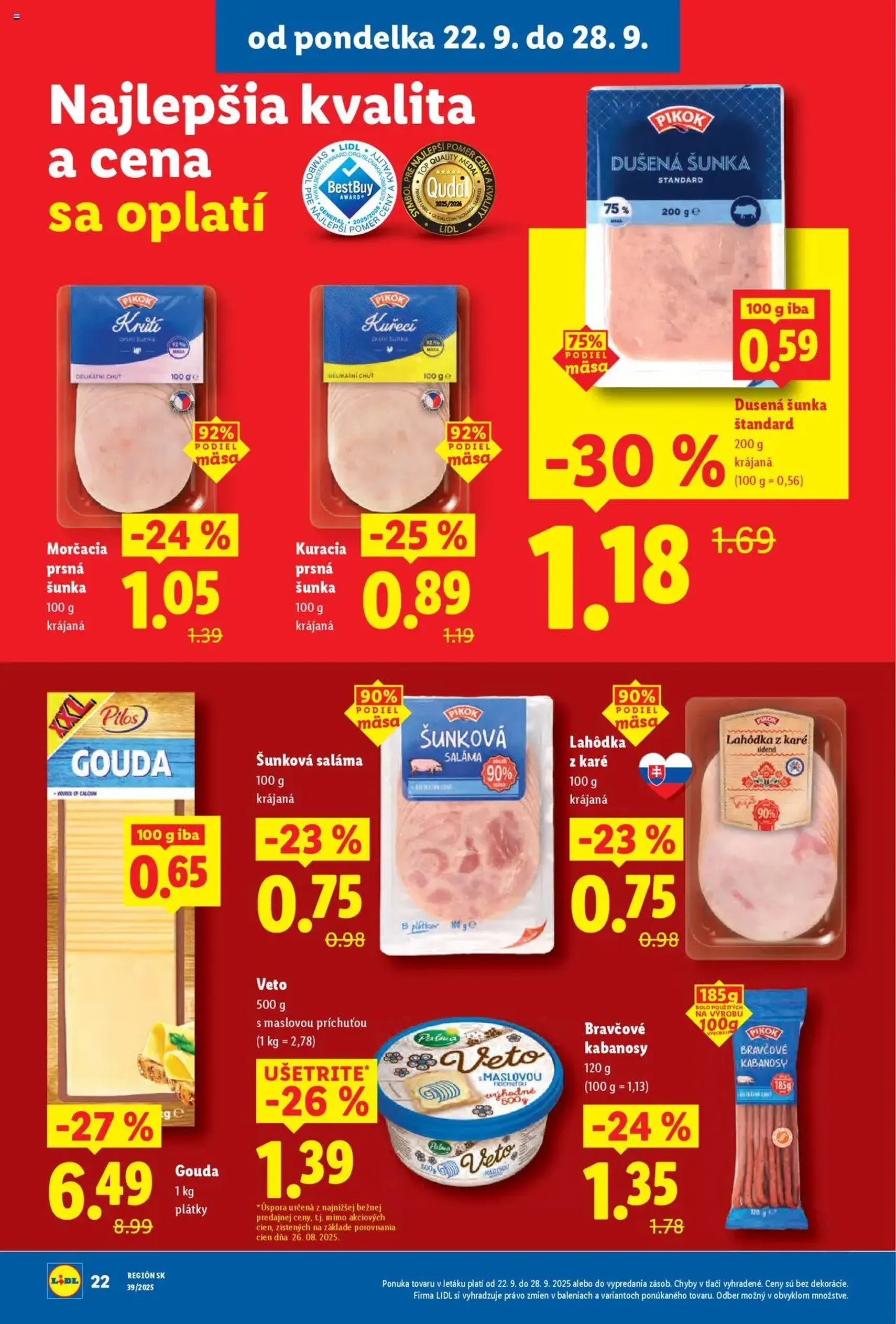 Lidl leták - platný leták od 22.09.2025 strana 38 z 99 Lidl leták - platný leták od 22.09.2025 strana 38 z 99