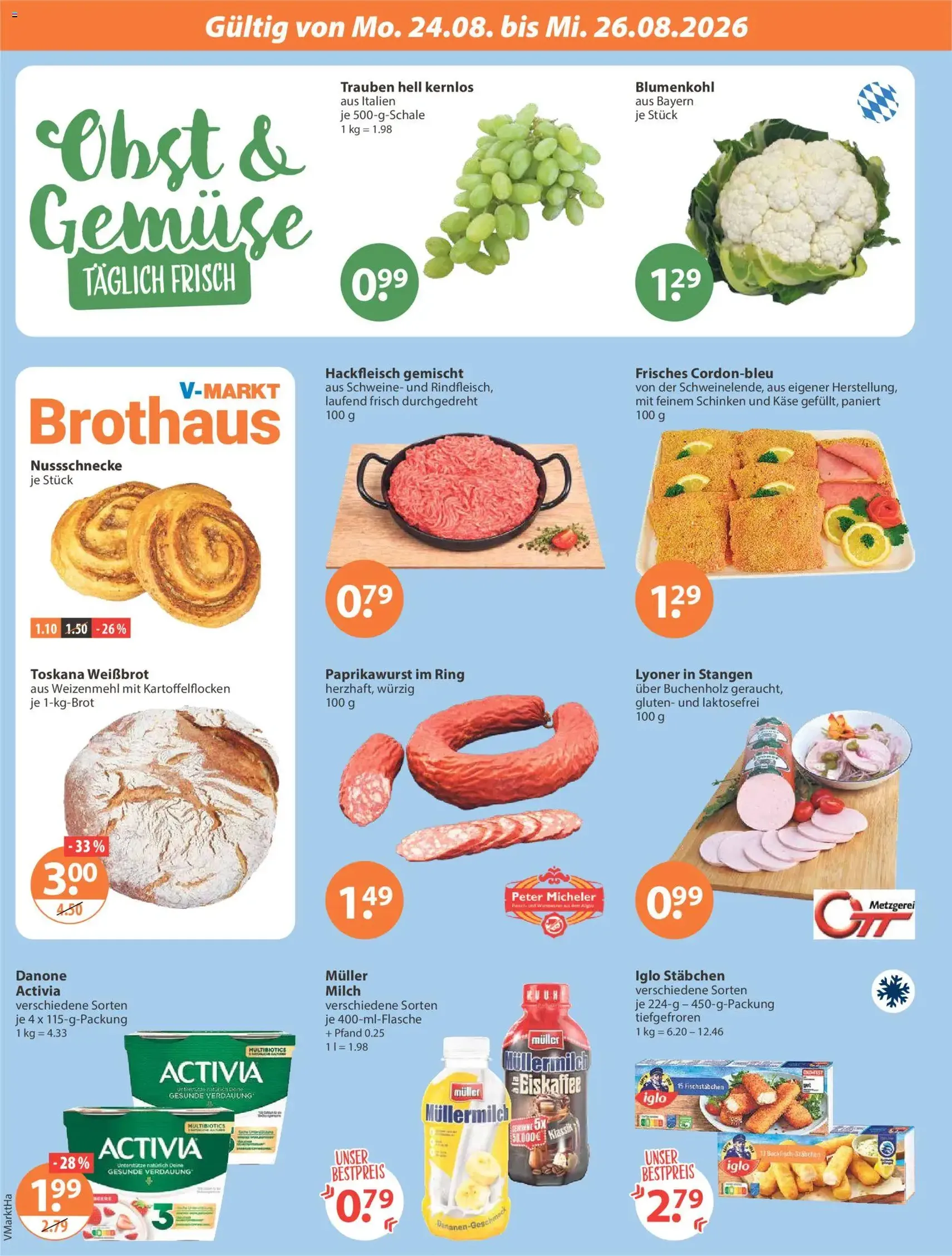 V-Markt Angebote - Gültiger Prospekt ab 20.08.2026, Seite 20 von insgesamt 26