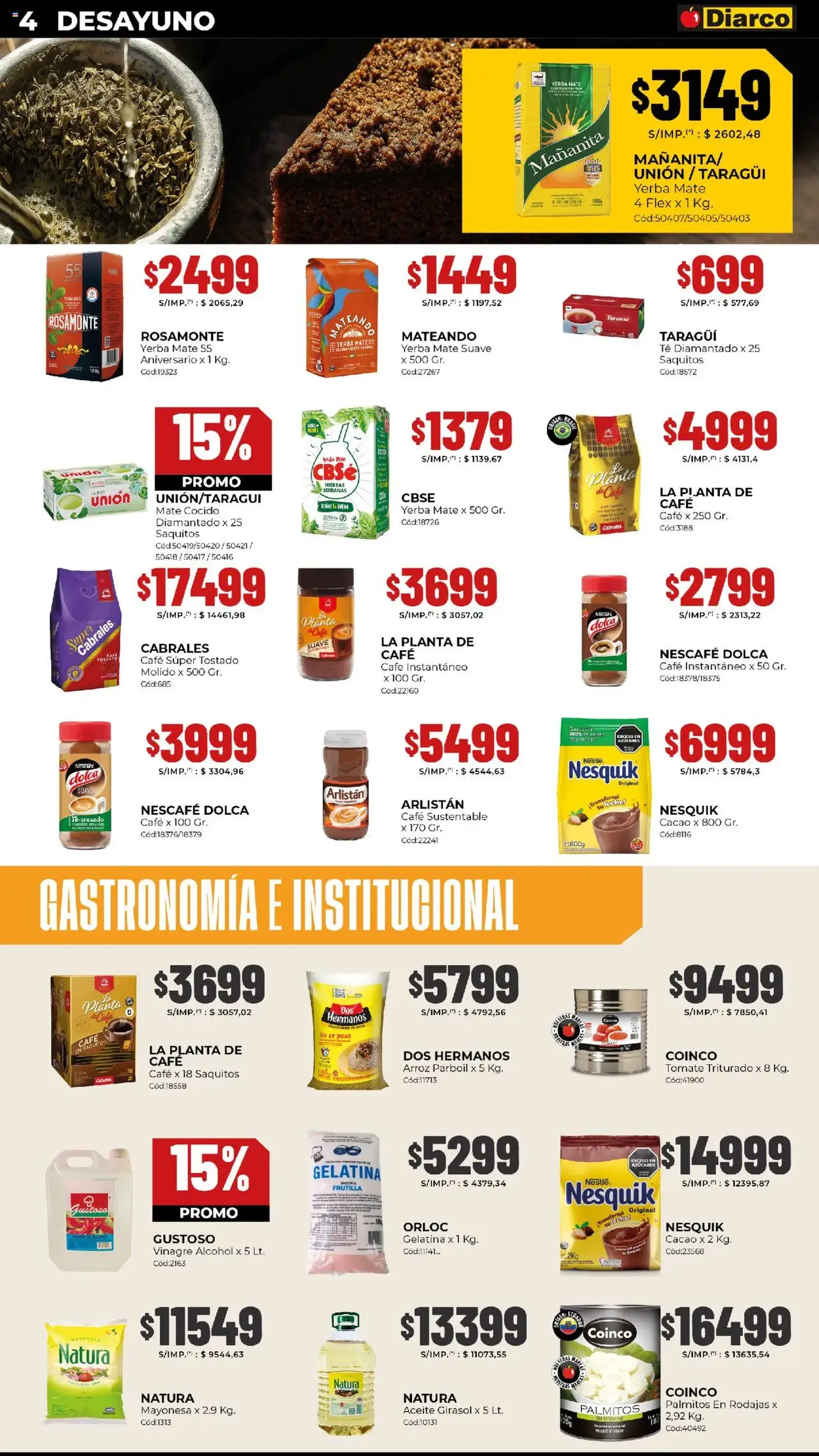 Diarco - Ofertas Gba - folleto válido desde 22/09/2025 página 4 de 22