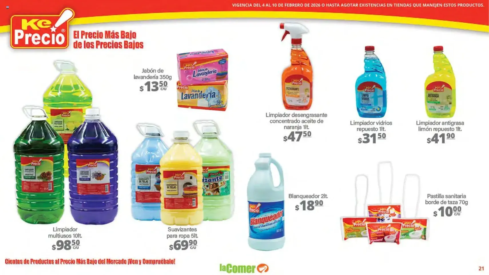 La Comer folleto - folleto válido desde 04/02/2026 página 21 de 25