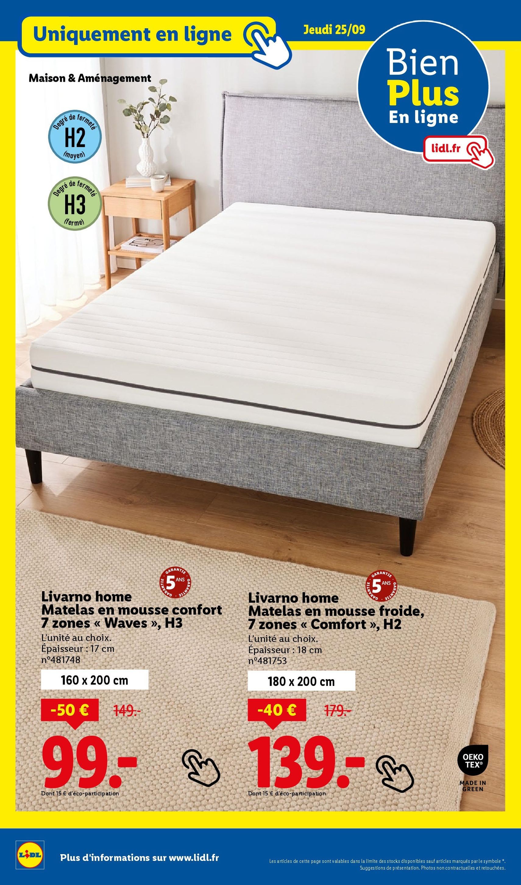 LIDL catalogue semaine 39 - brochure valable à partir du 25/09/2025, page 34 sur 73