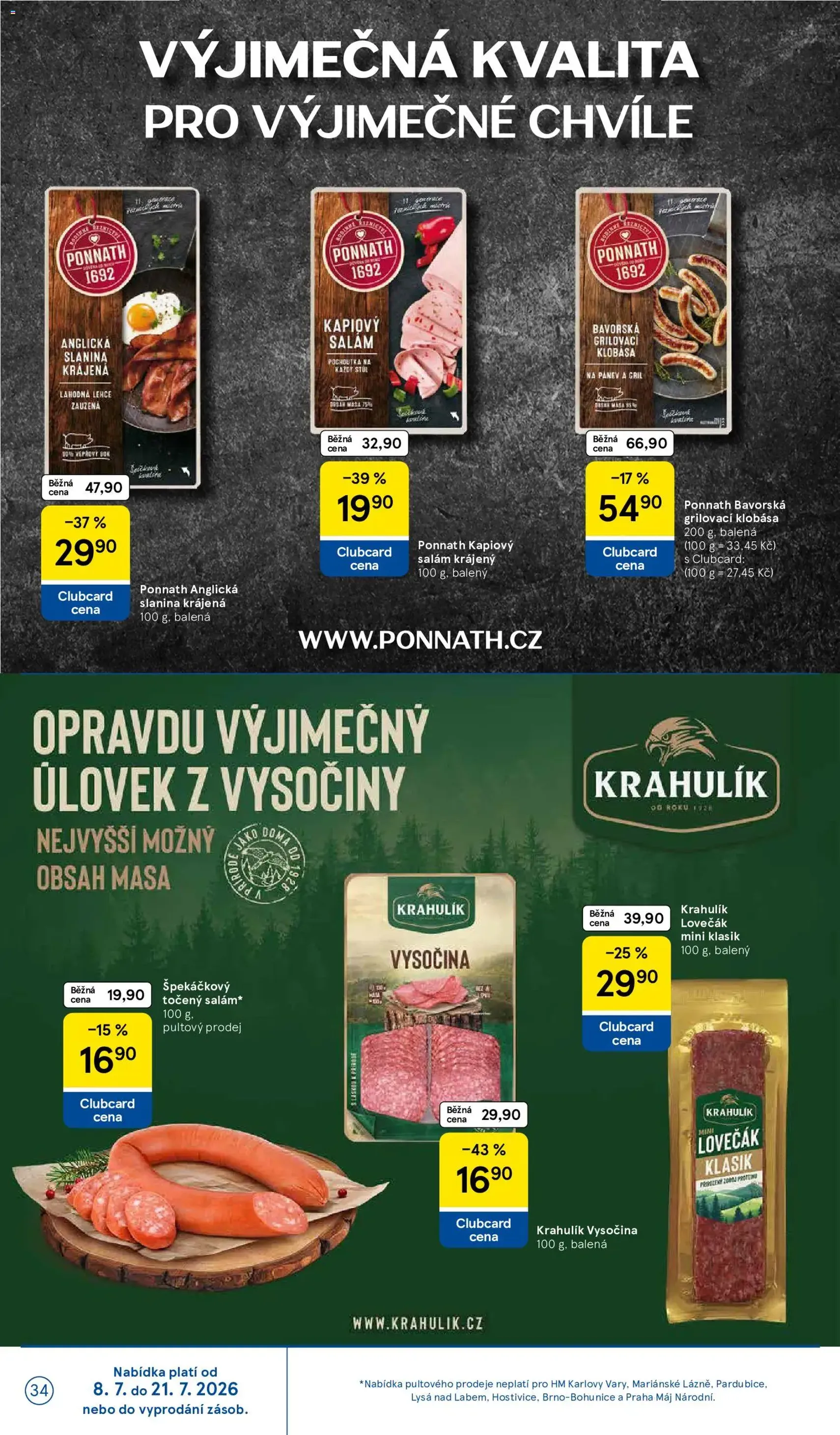 Tesco leták - Hypermarket - platný leták od 08.07.2026 strana 34 z 36