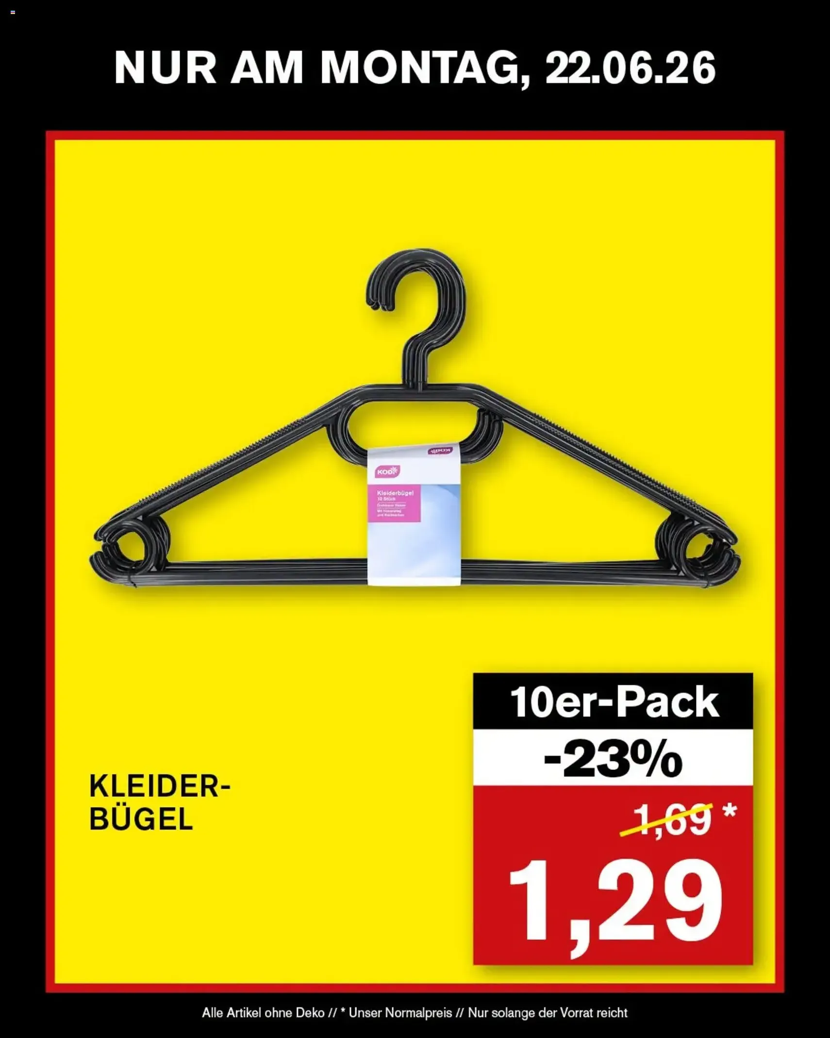 KODi Prospekt - Gültiger Prospekt ab 22.06.2026, Seite 2 von insgesamt 3