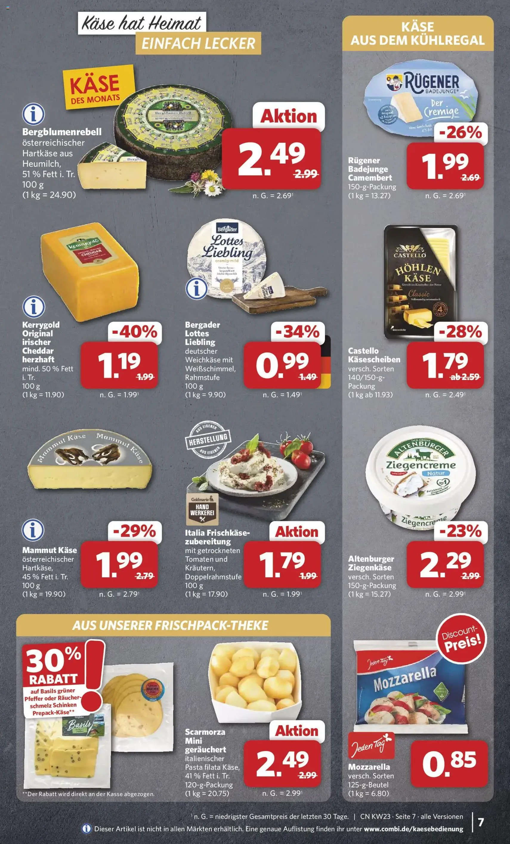 Combi Prospekt - Gültiger Prospekt ab 01.06.2026, Seite 7 von insgesamt 31