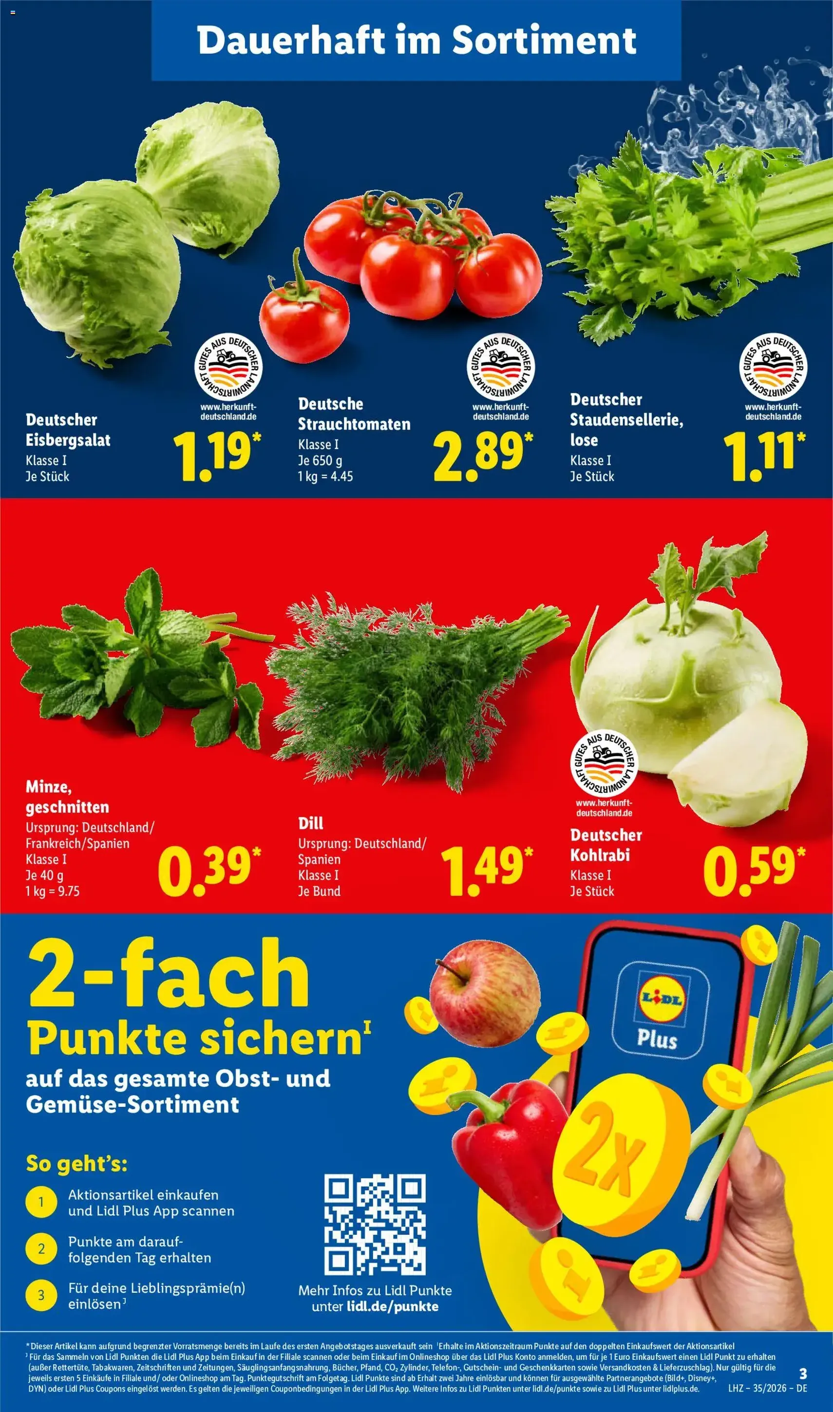 Lidl Prospekt - Gültiger Prospekt ab 24.08.2026, Seite 3 von insgesamt 71