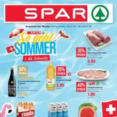 SPAR aktionen - Prospekt Vorschau gültig ab 23.07.2026