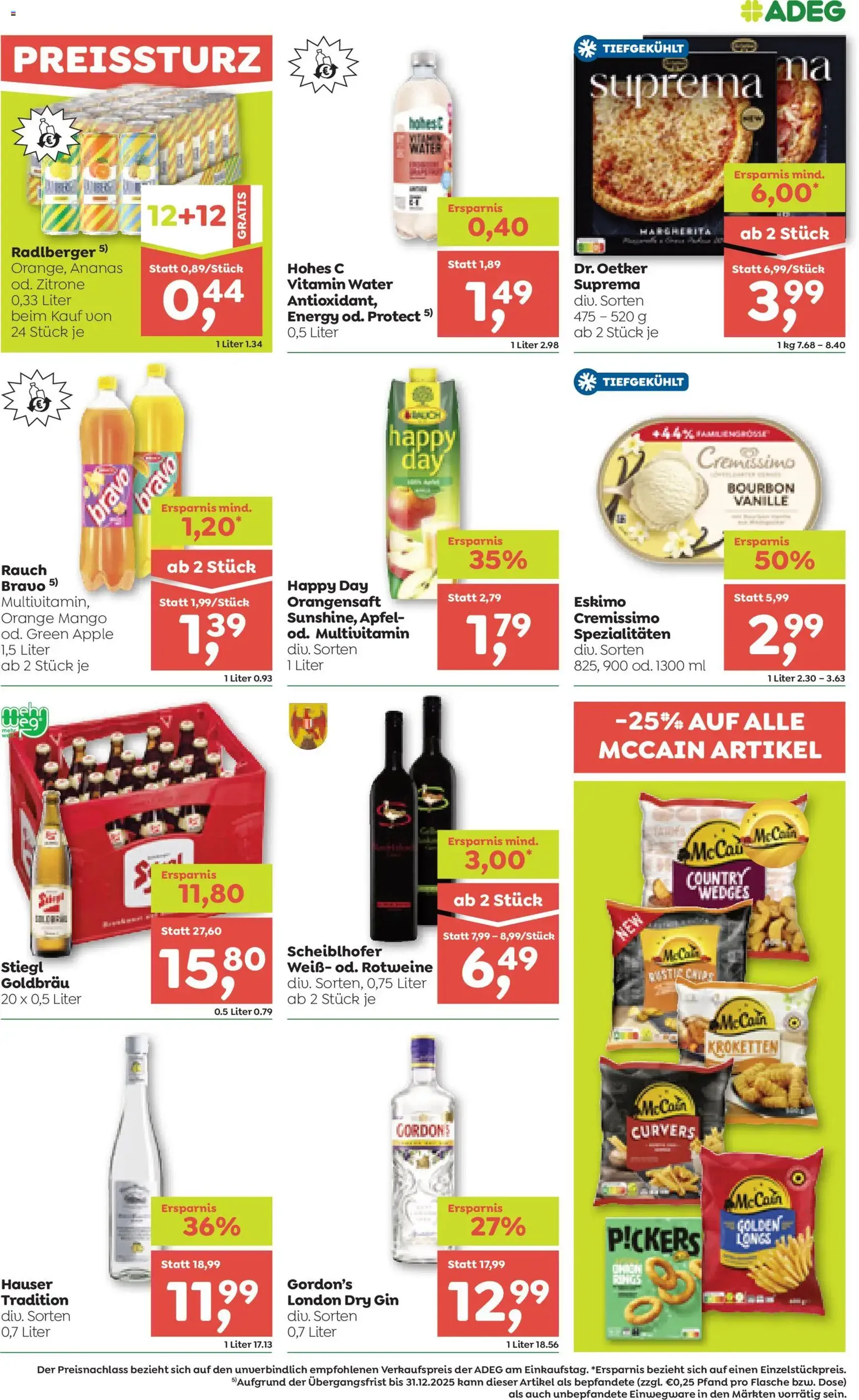 ADEG Flugblatt - Gültiger Prospekt ab 13.11.2025, Seite 9 von insgesamt 12