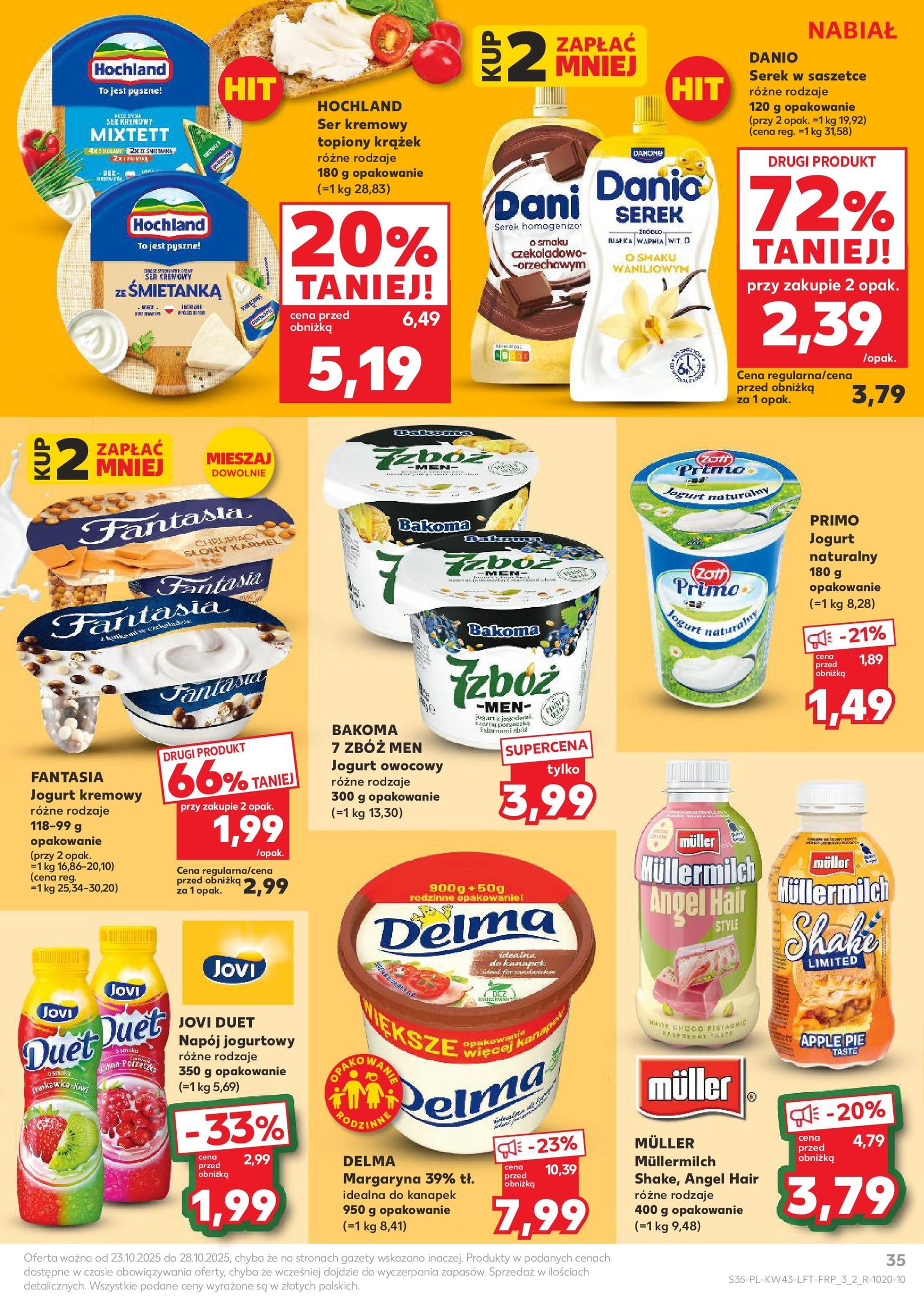Kaufland gazetka - ważny gazetka od 23.10.2025 strona 35 z 67 Kaufland gazetka - ważny gazetka od 23.10.2025 strona 35 z 67