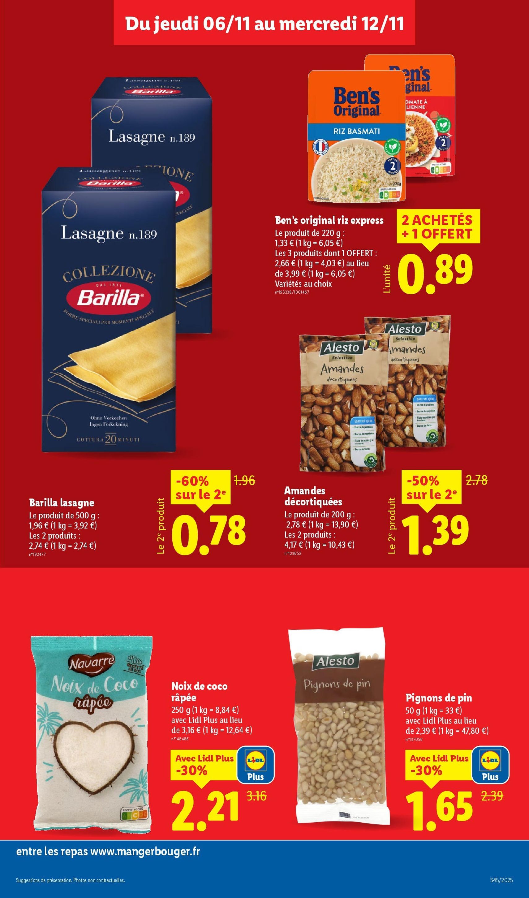 LIDL catalogue semaine 45 - brochure valable à partir du 06/11/2025, page 13 sur 95